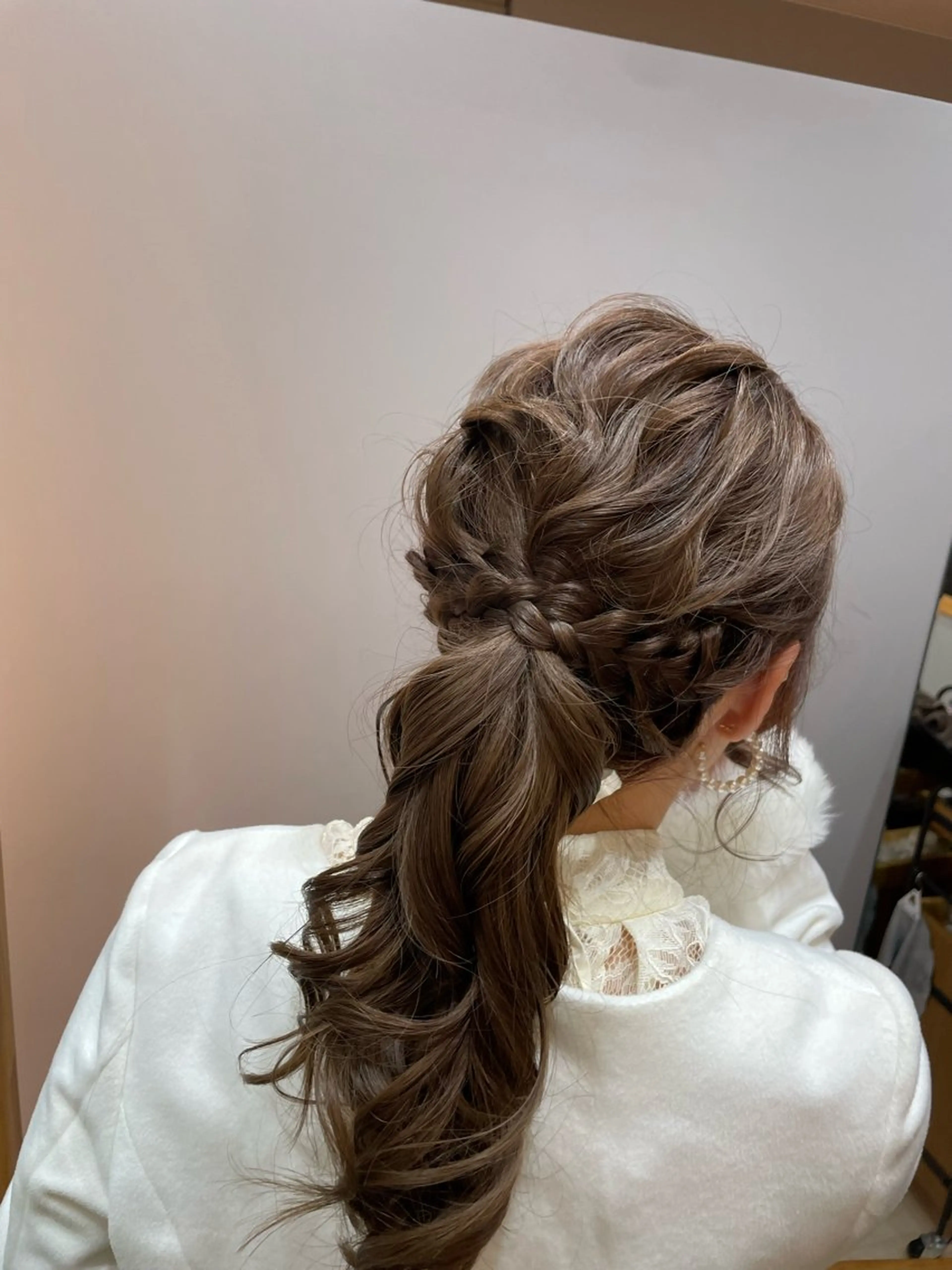 ヘアアレンジ ポニーテール AMELY甲府東店 雨宮のヘアスタイル