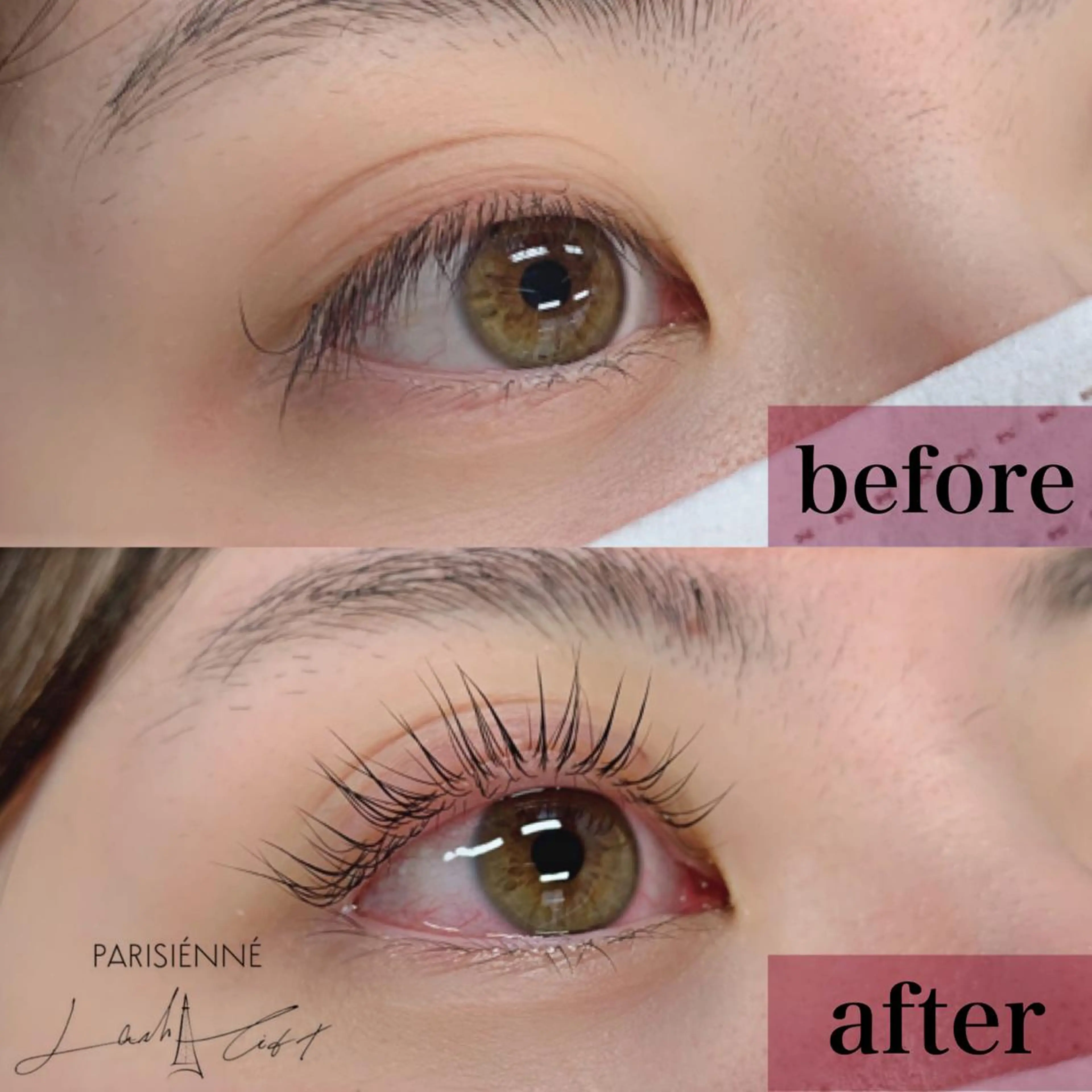 マツエク・マツパ パリジェンヌラッシュリフト Tierna所属・氏原 愛美のマツエク・マツパデザイン