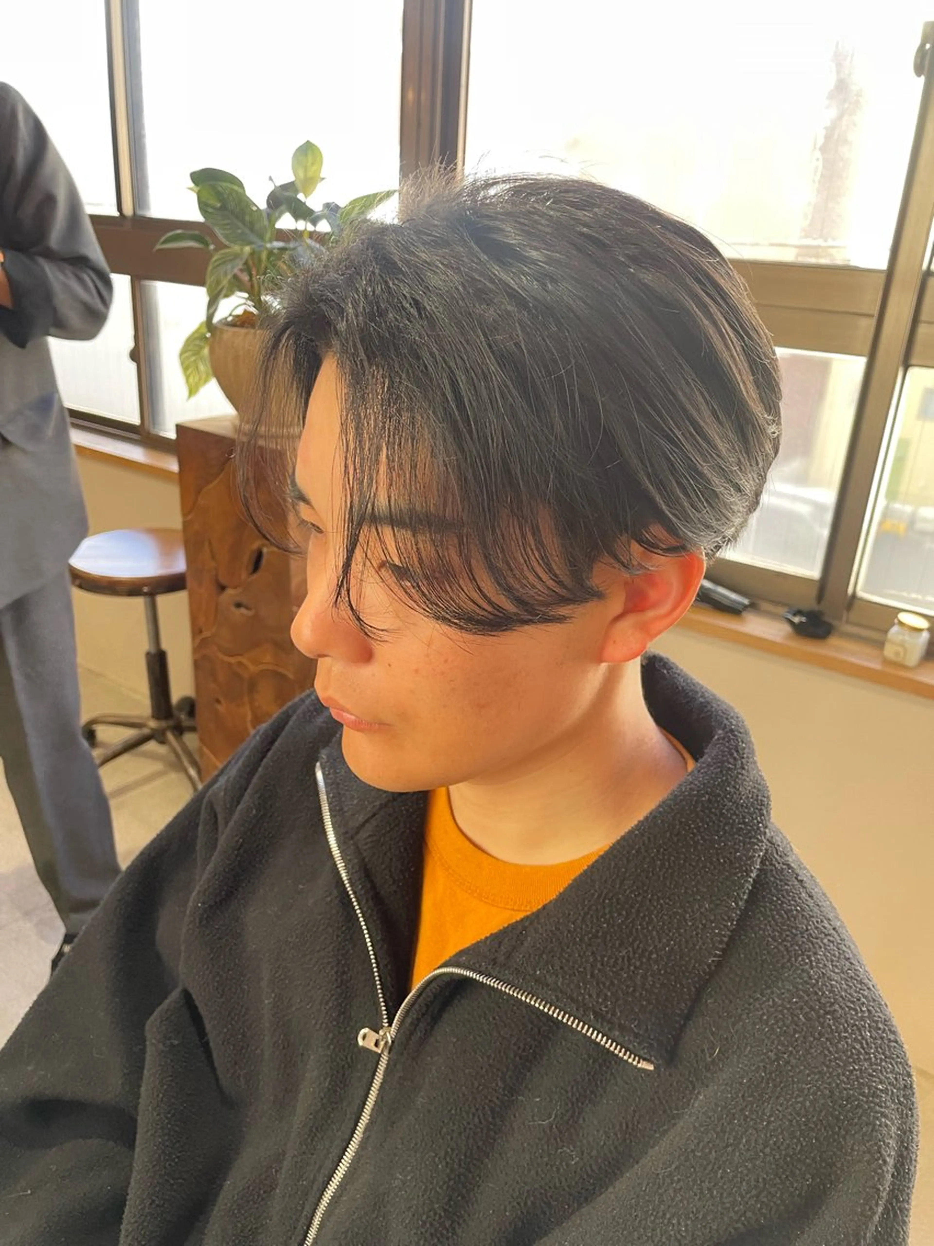 メンズ カット パーマ itsuki ／ 曲がる縮毛矯正のヘアスタイル