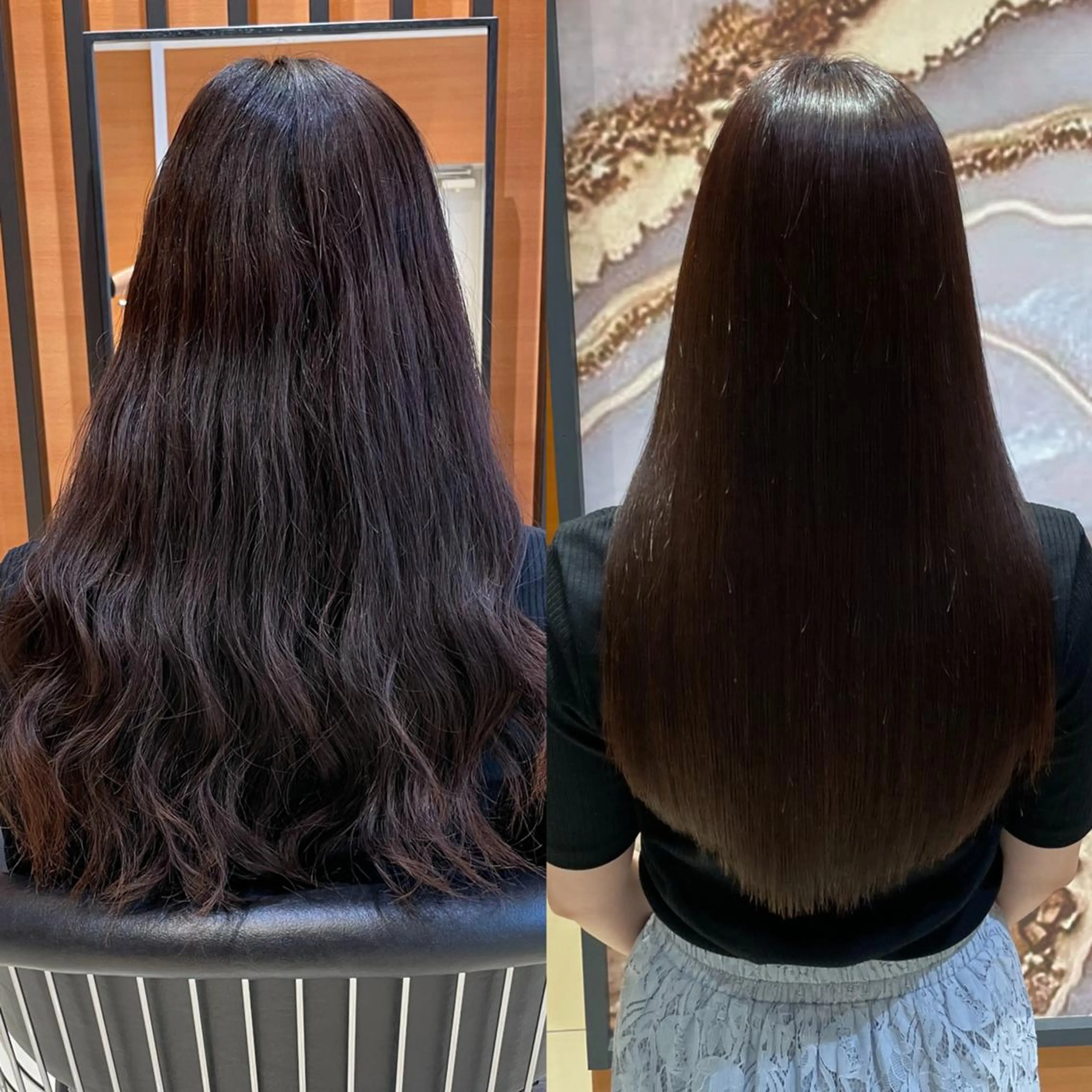 ロング お団子ヘア ミストバング ボブ ハイライト 姫カット カット トリートメント 山本 みづきのヘアスタイル