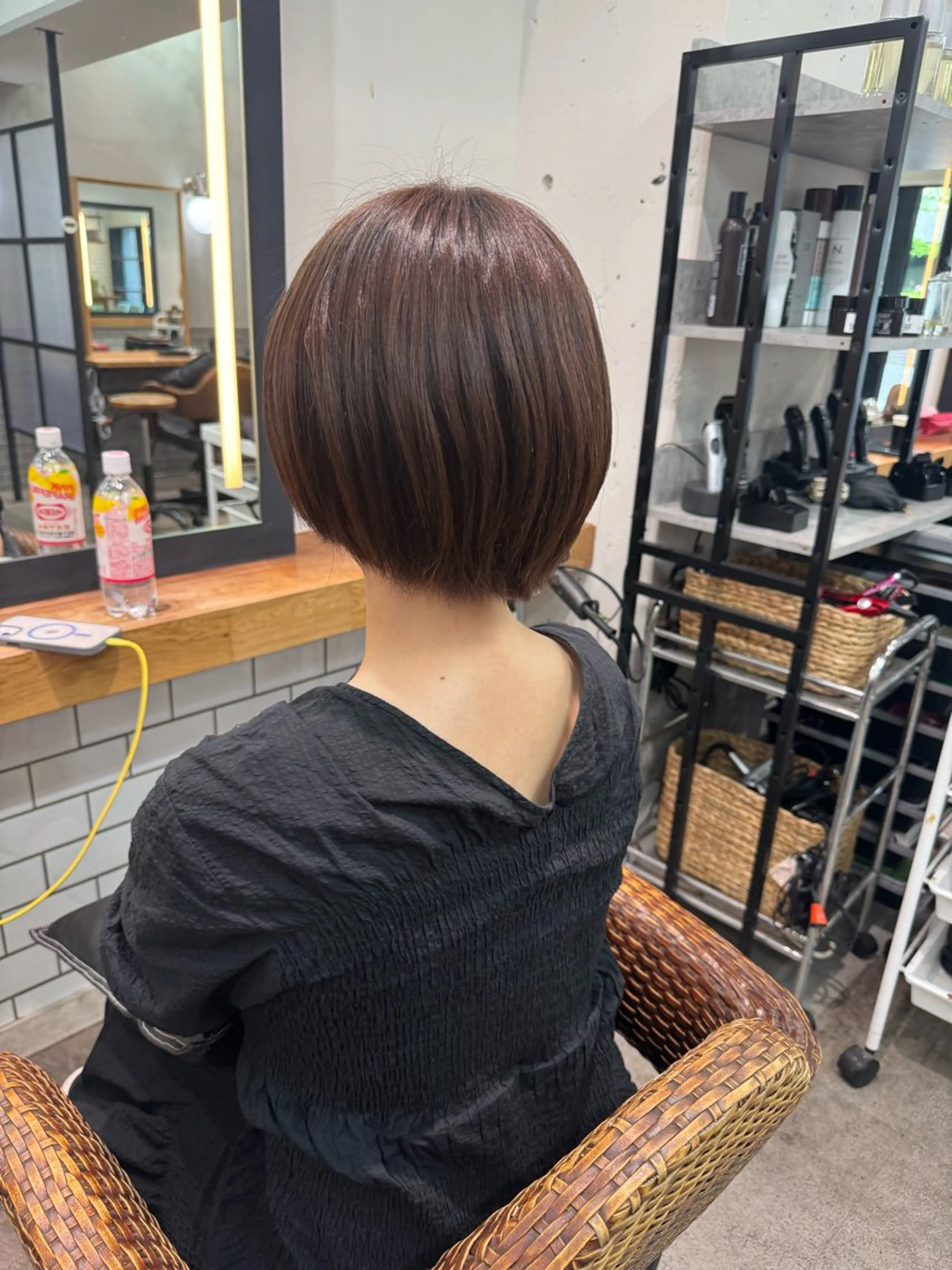 ショート トリートメント ヘッドスパ red neo あいりのヘアスタイル