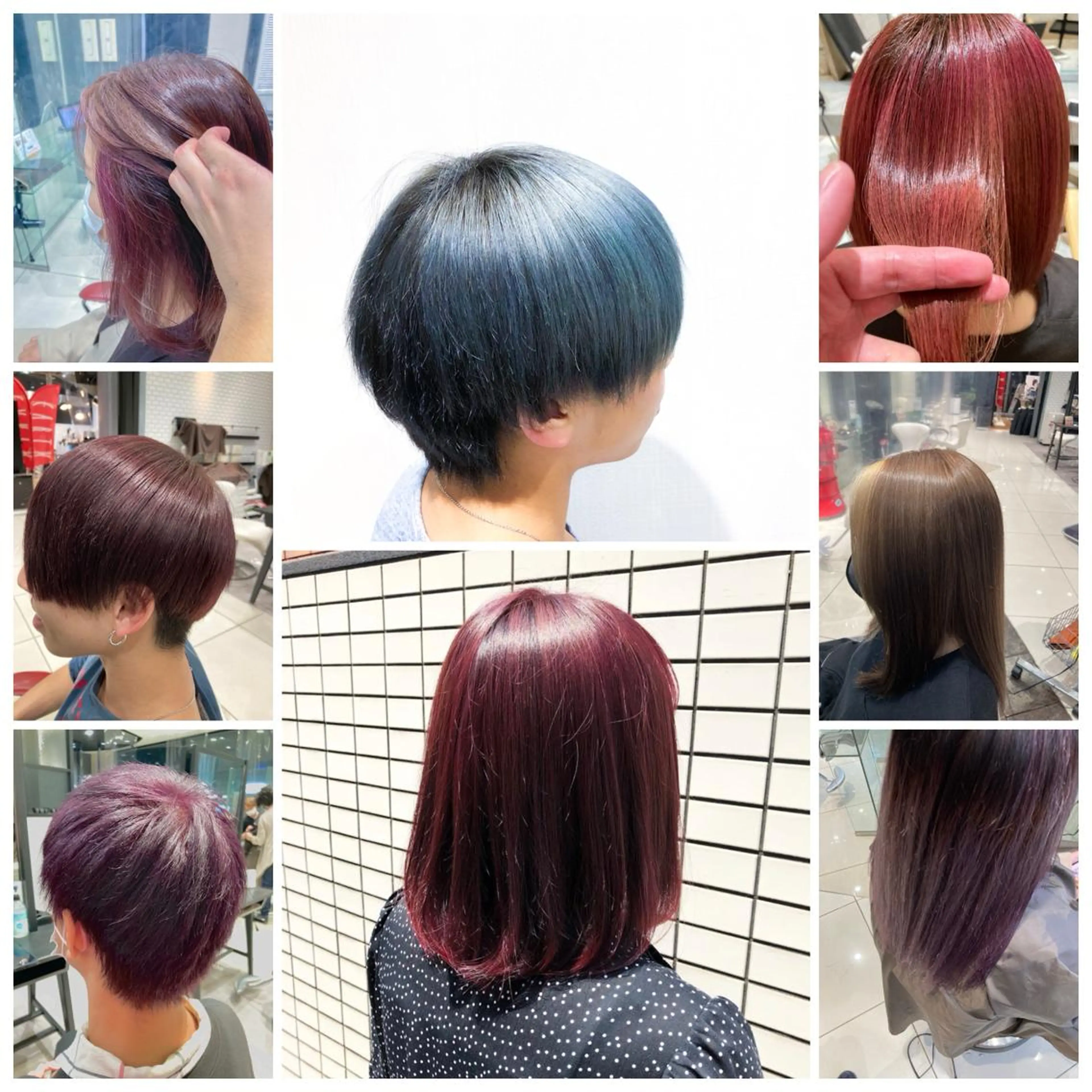 カラー 宮下 弦也のヘアスタイル