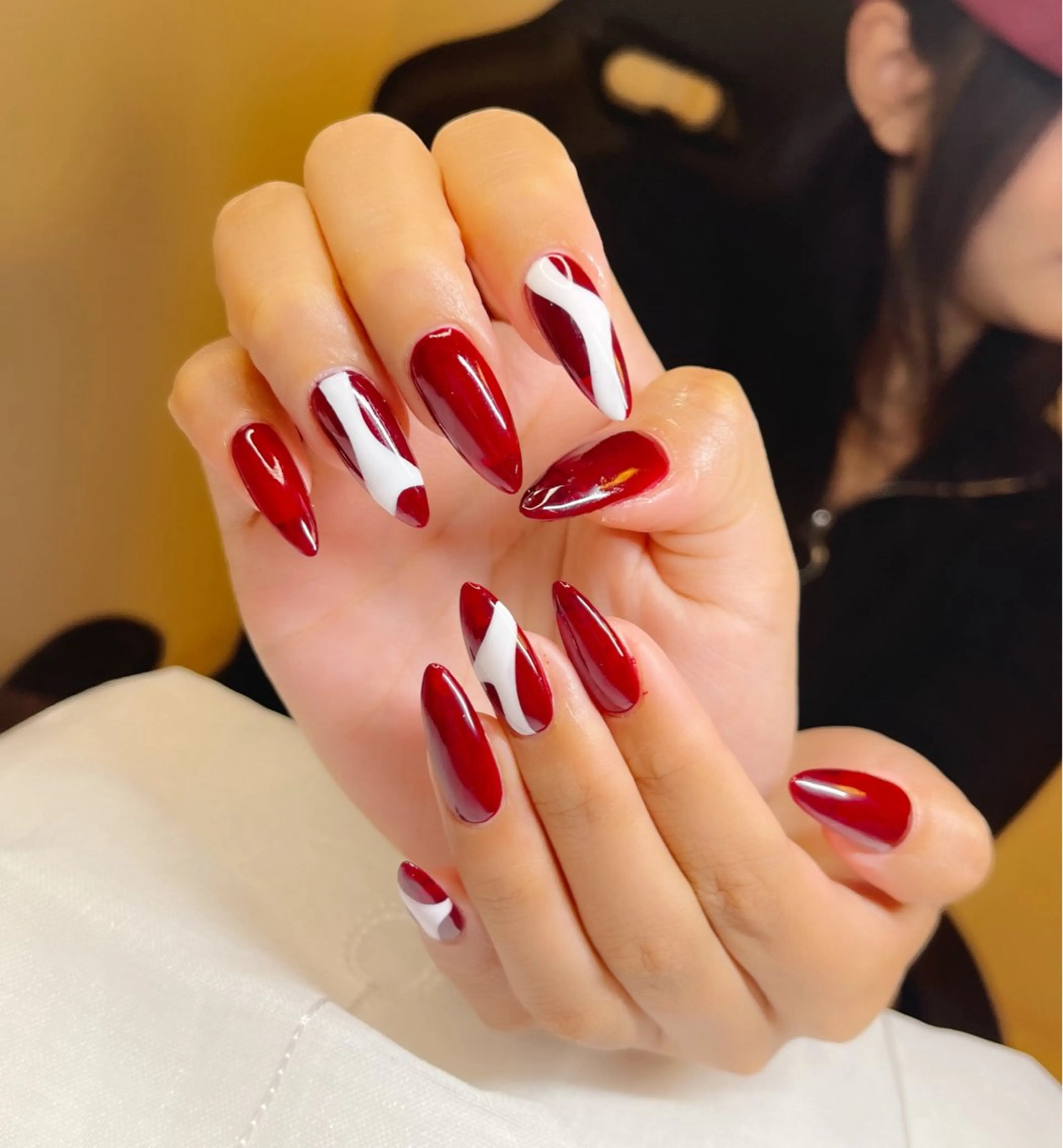 ネイル ハンドネイル Trang nail自宅サロンのネイルデザイン