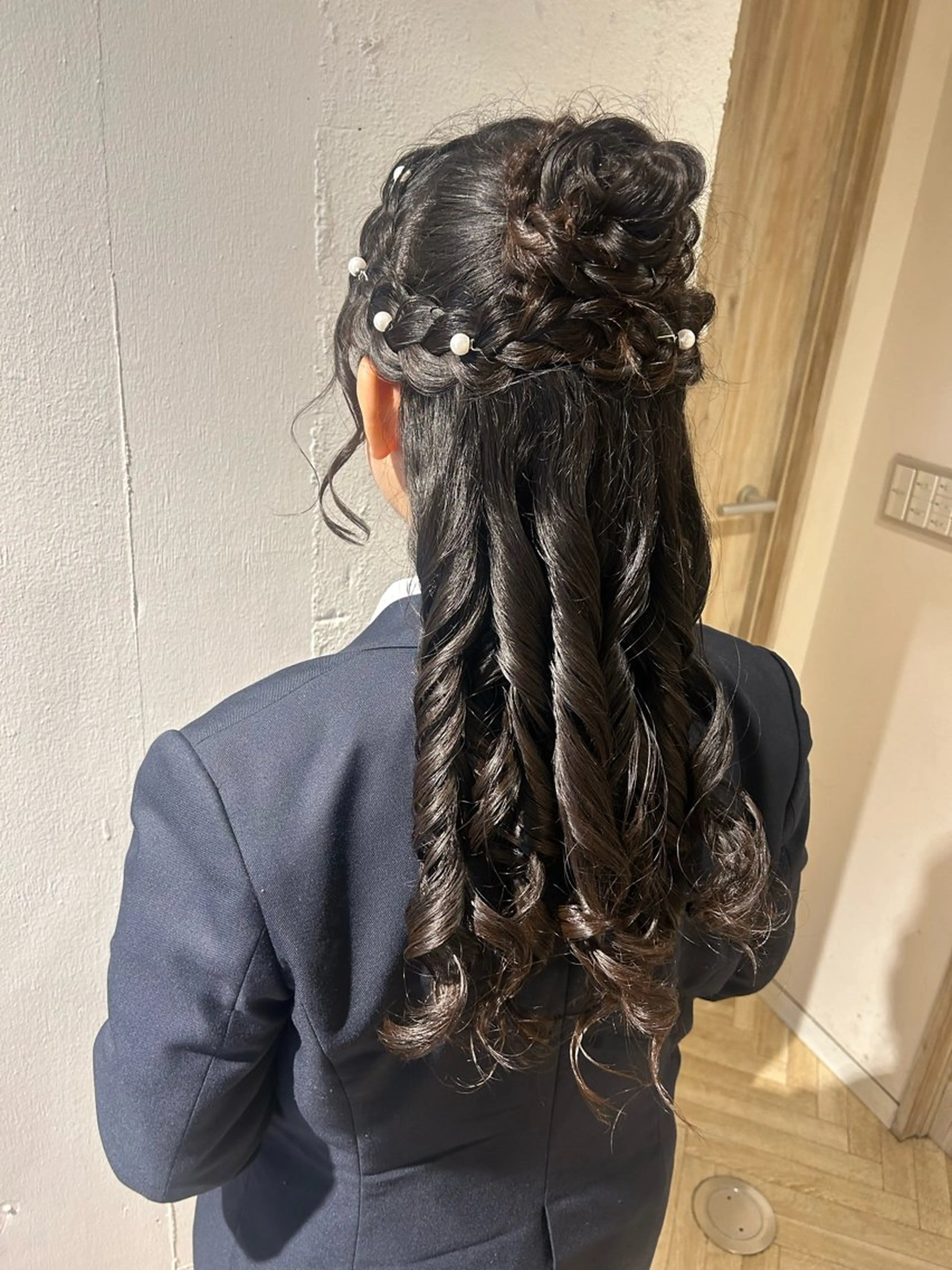 ヘアアレンジ 卒業式のヘアスタイル ヘアセット 艶カラー🌸アレンジ 🌹Sally🕊️のその他イメージ