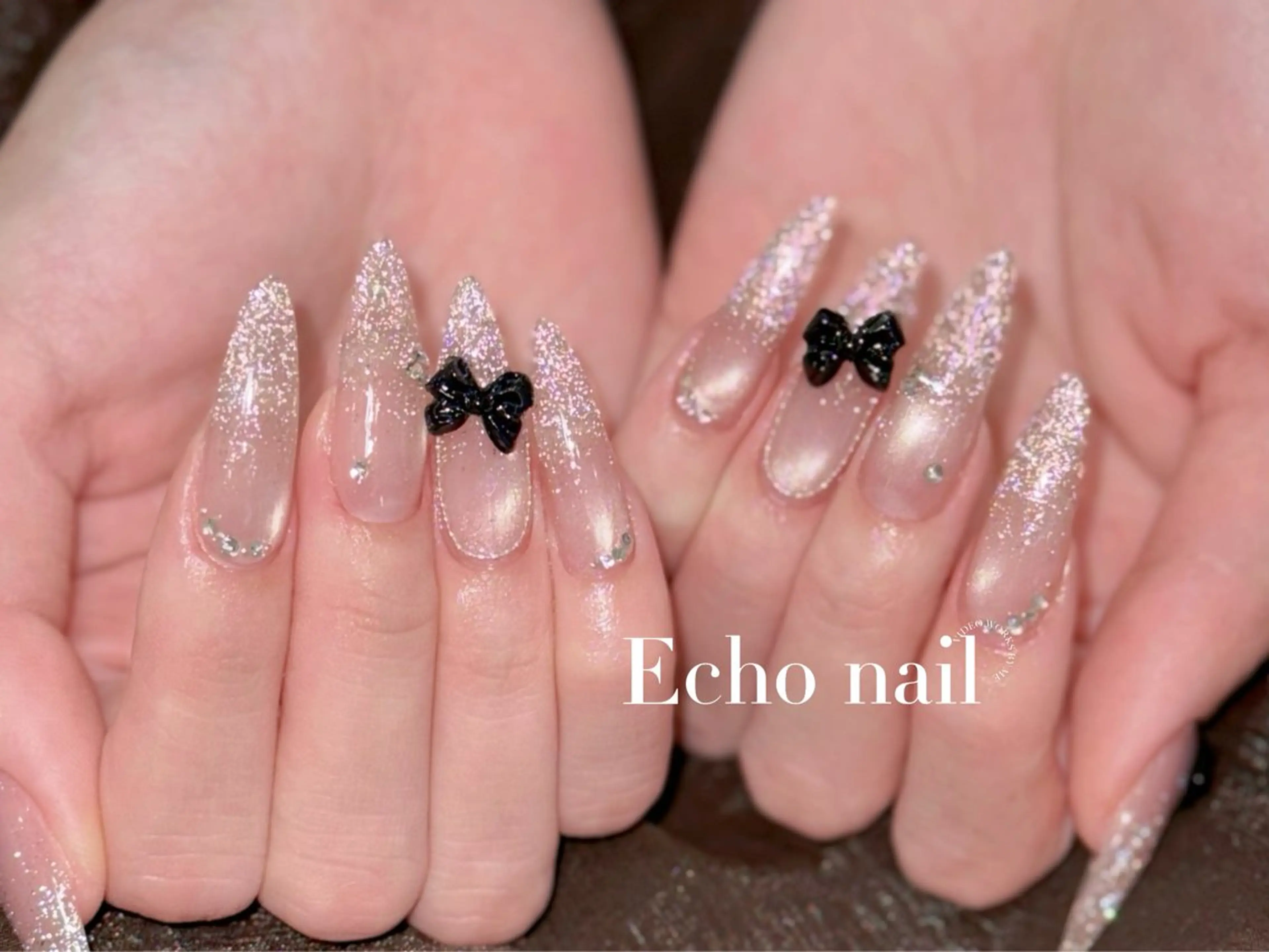ネイル フレンチネイル 持ち込み ワンホンネイル ハンドネイル Echo Nail Salonのネイルデザイン