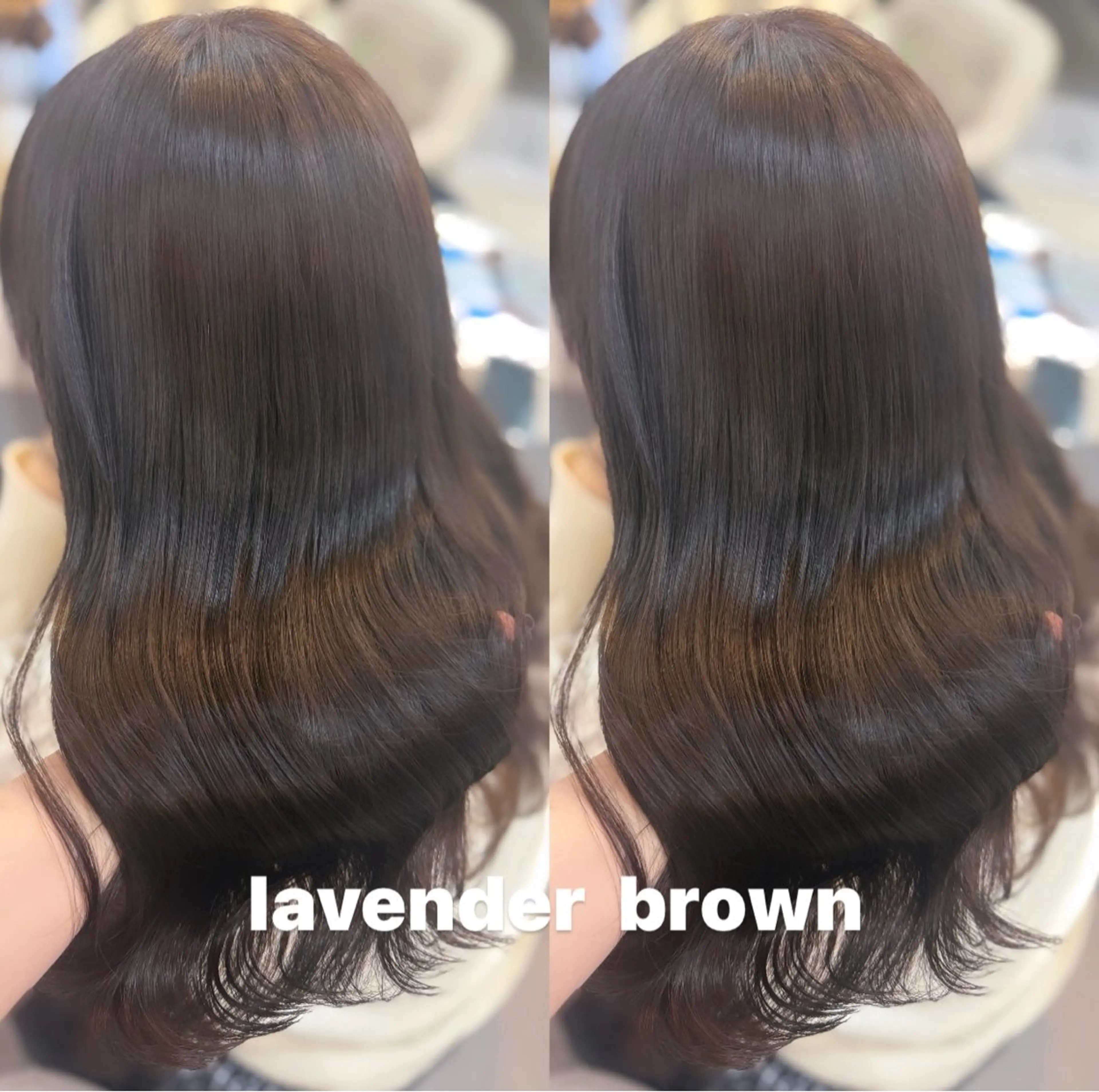 ミディアム ヘアカラー 🦋💫ami/ 韓国風カラー🦋💫のヘアスタイル