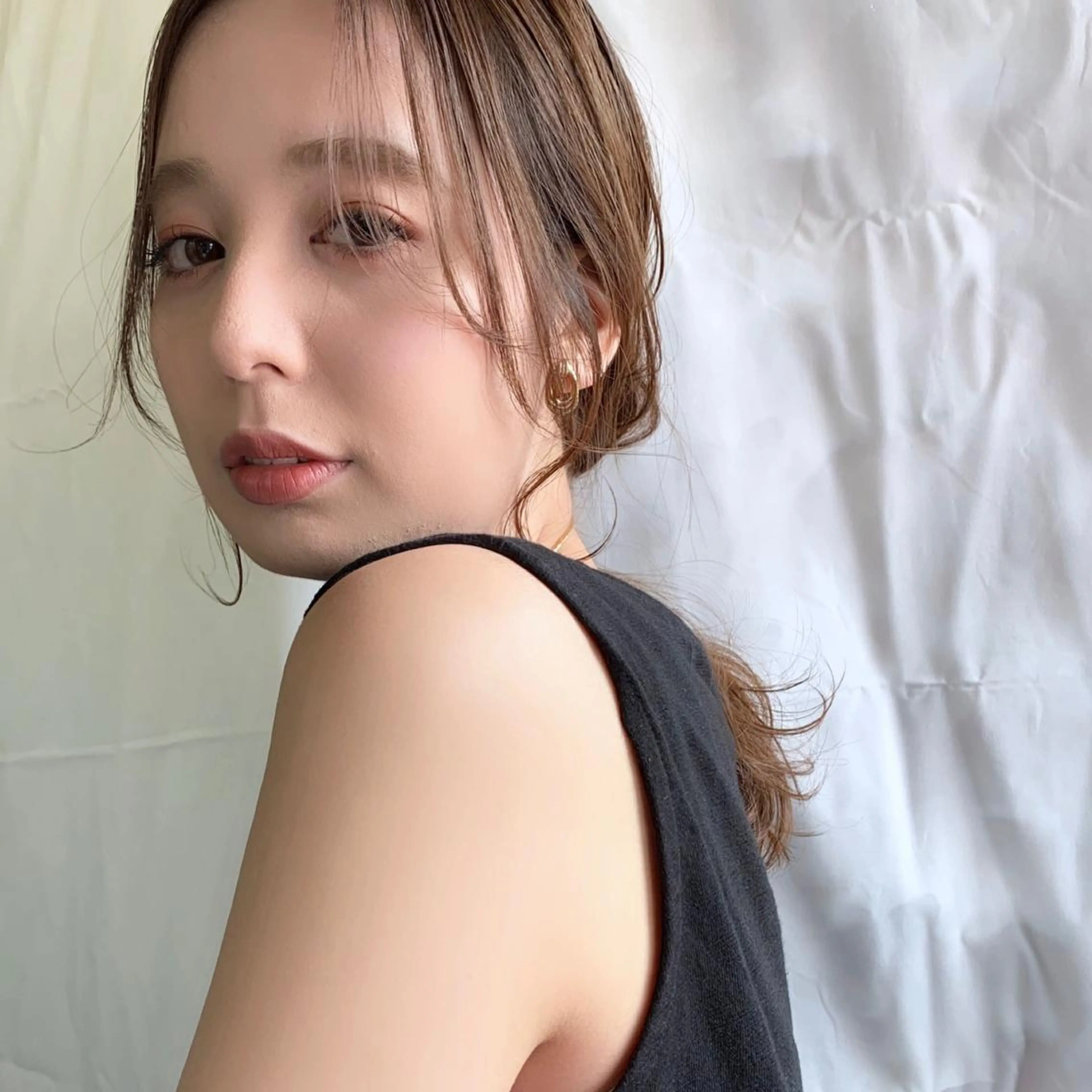 ロング ヘアアレンジ 上川 美幸のヘアスタイル