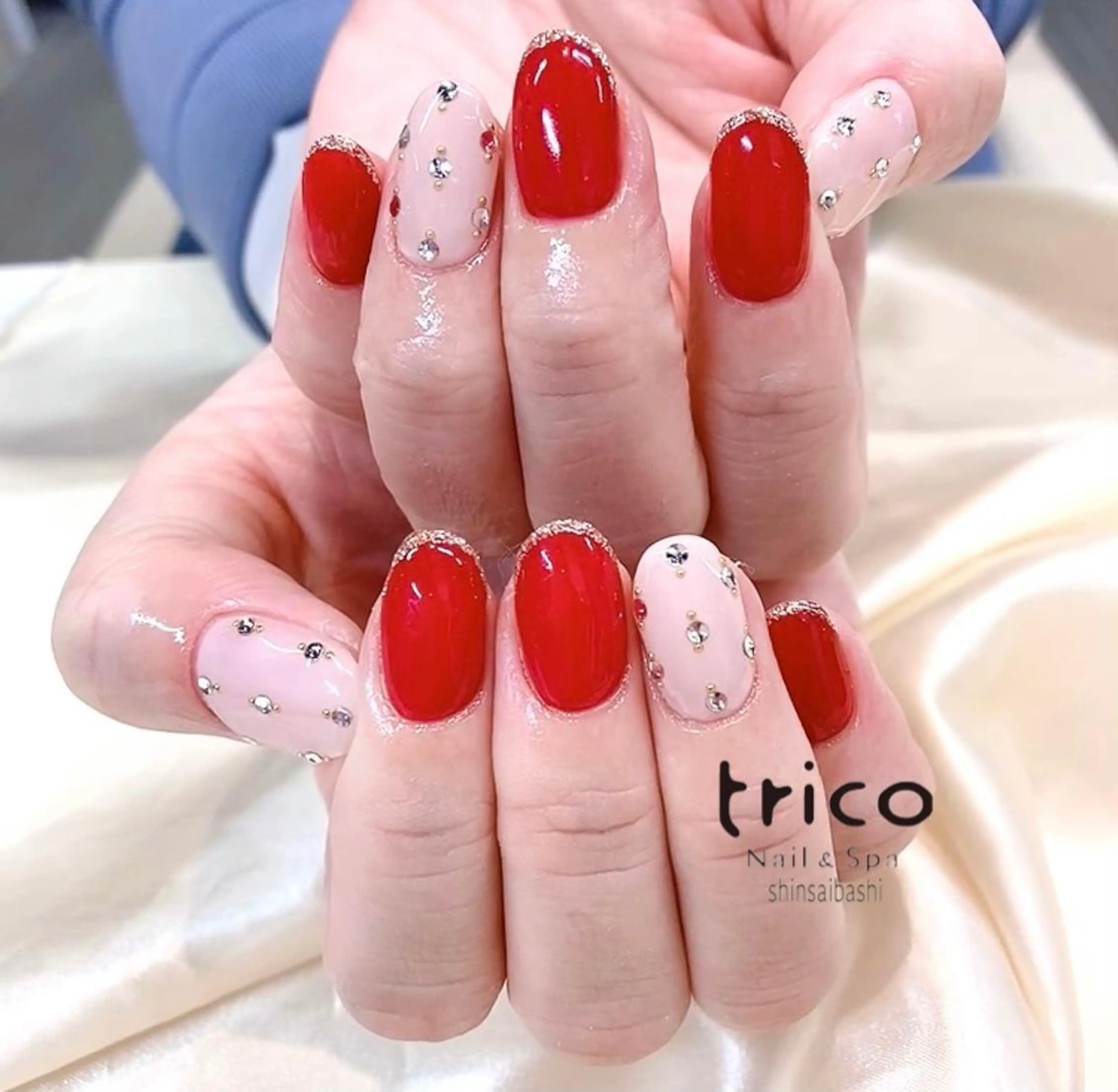 ネイル ハンドネイル 竹本 恵美のネイルデザイン