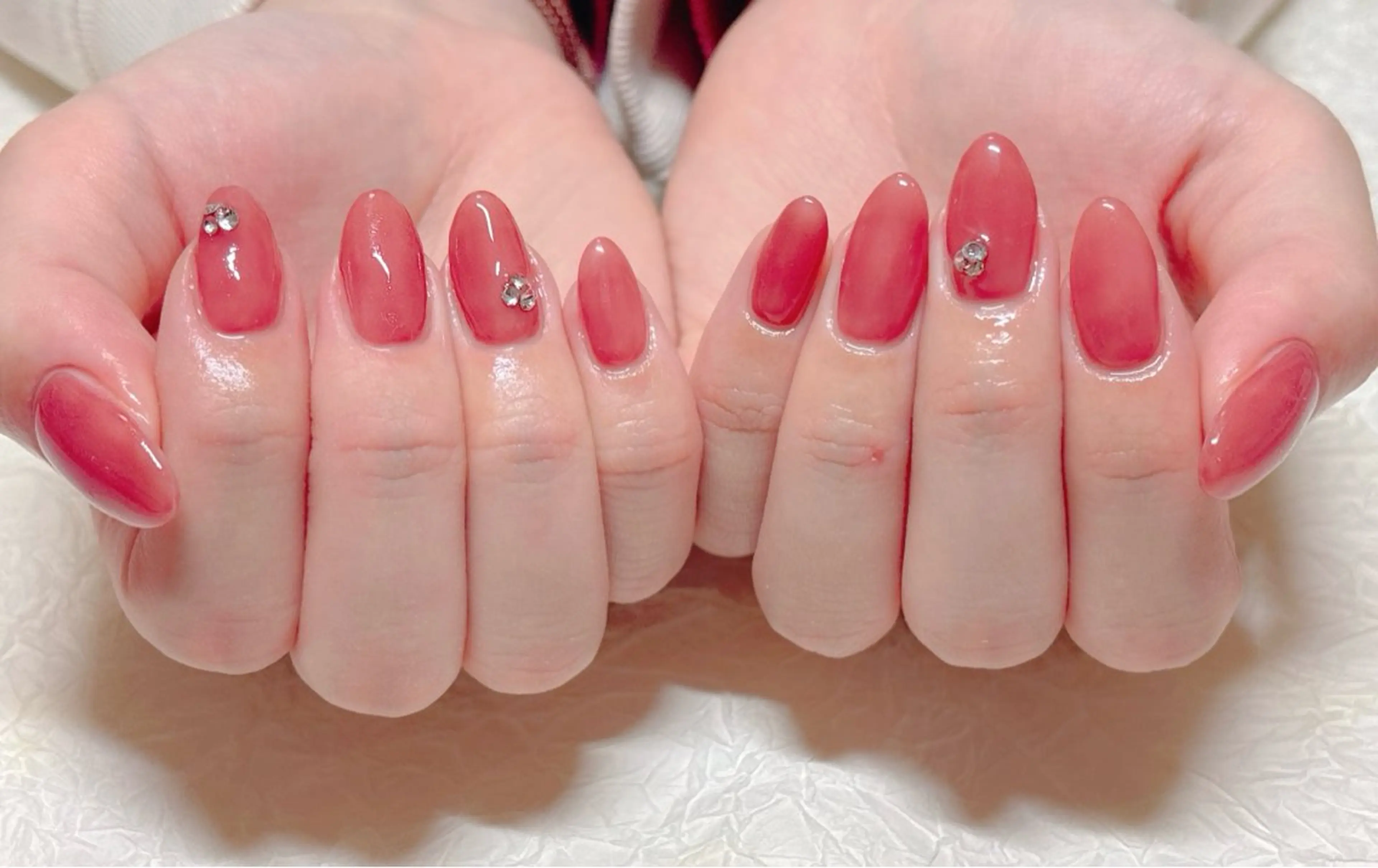 ネイル ストーンネイル ハンドネイル ゆ か_Nails💫のネイルデザイン