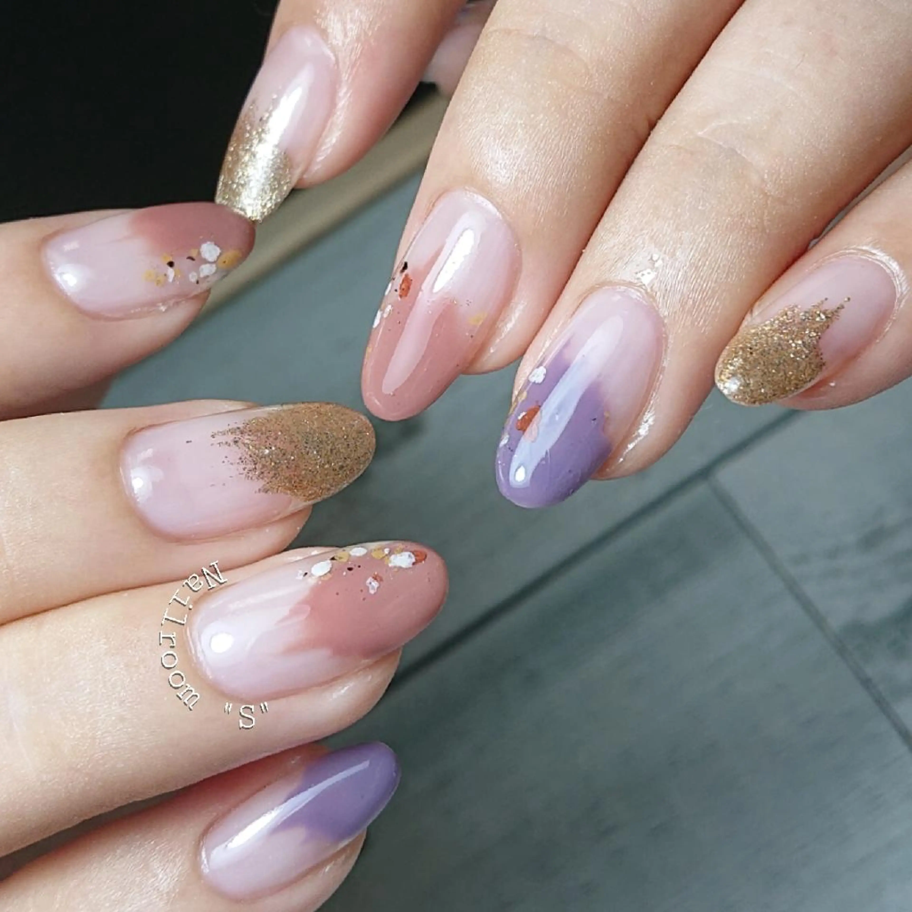 ネイル アートネイル ハロウィン シンプルネイル Nail room  "S"  SAKAIのネイルデザイン