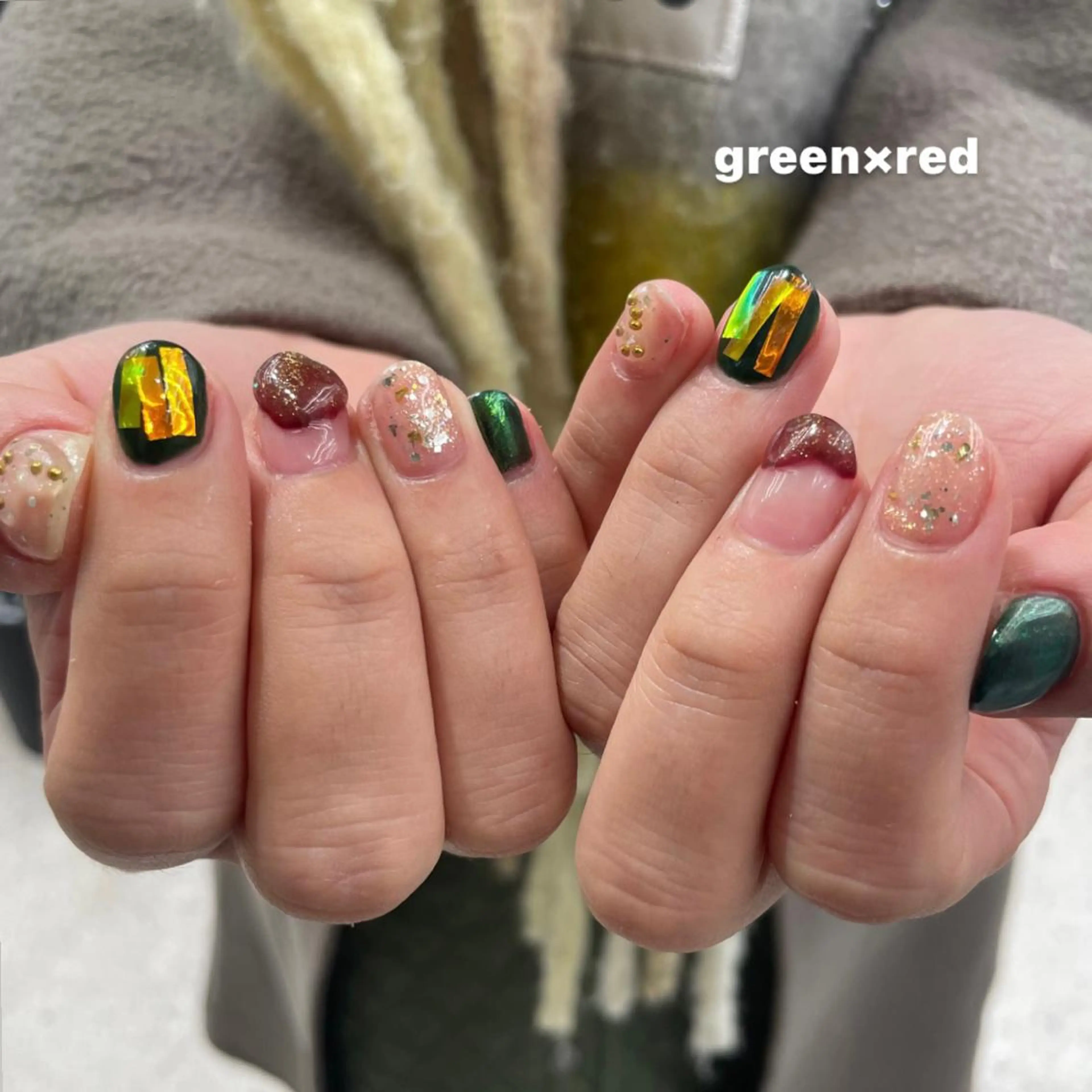 ネイル 🍀イノウエ ハルカ🪽のネイルデザイン