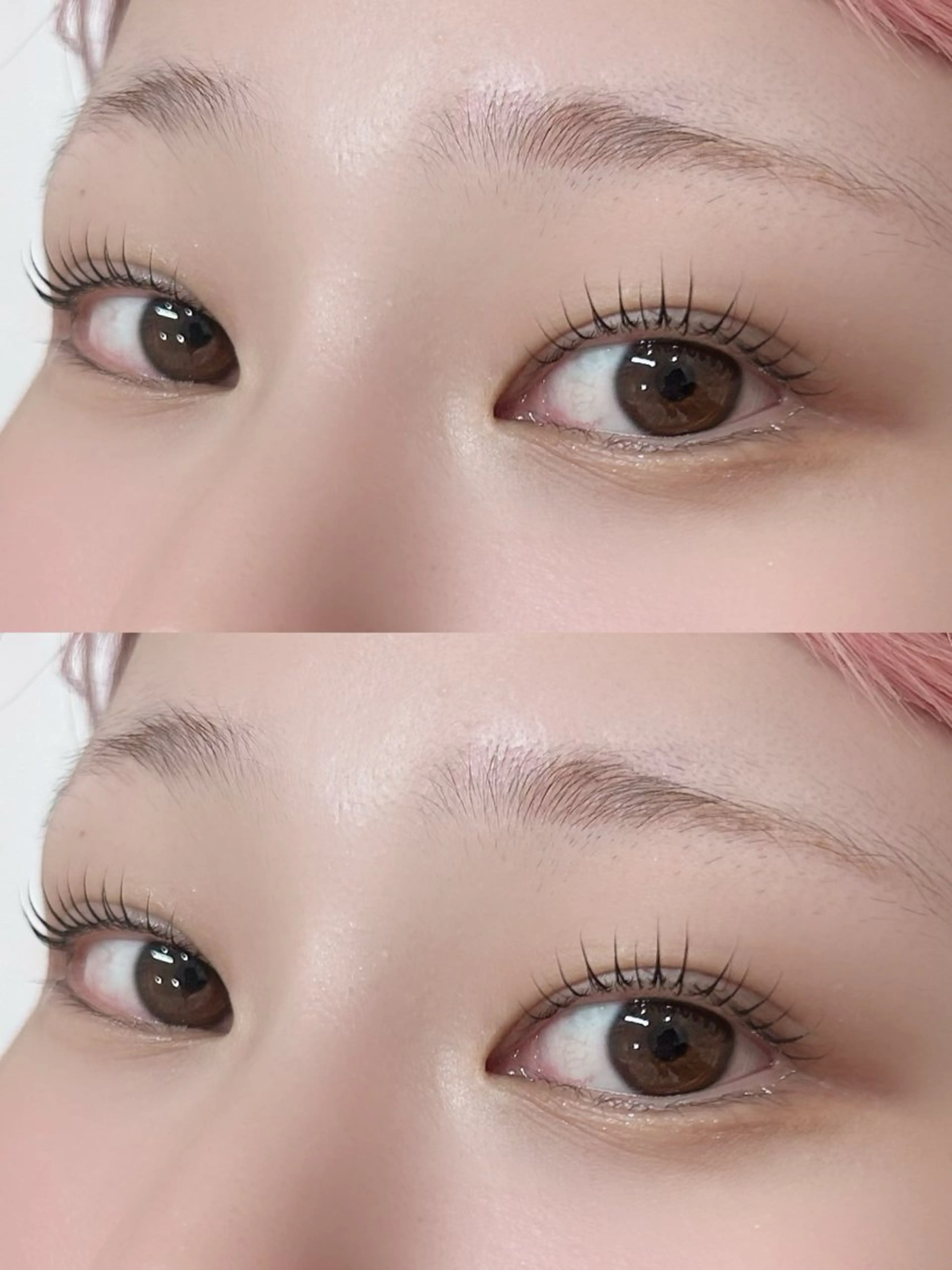 韓国風束感まつ毛パーマ👀🍒の写真