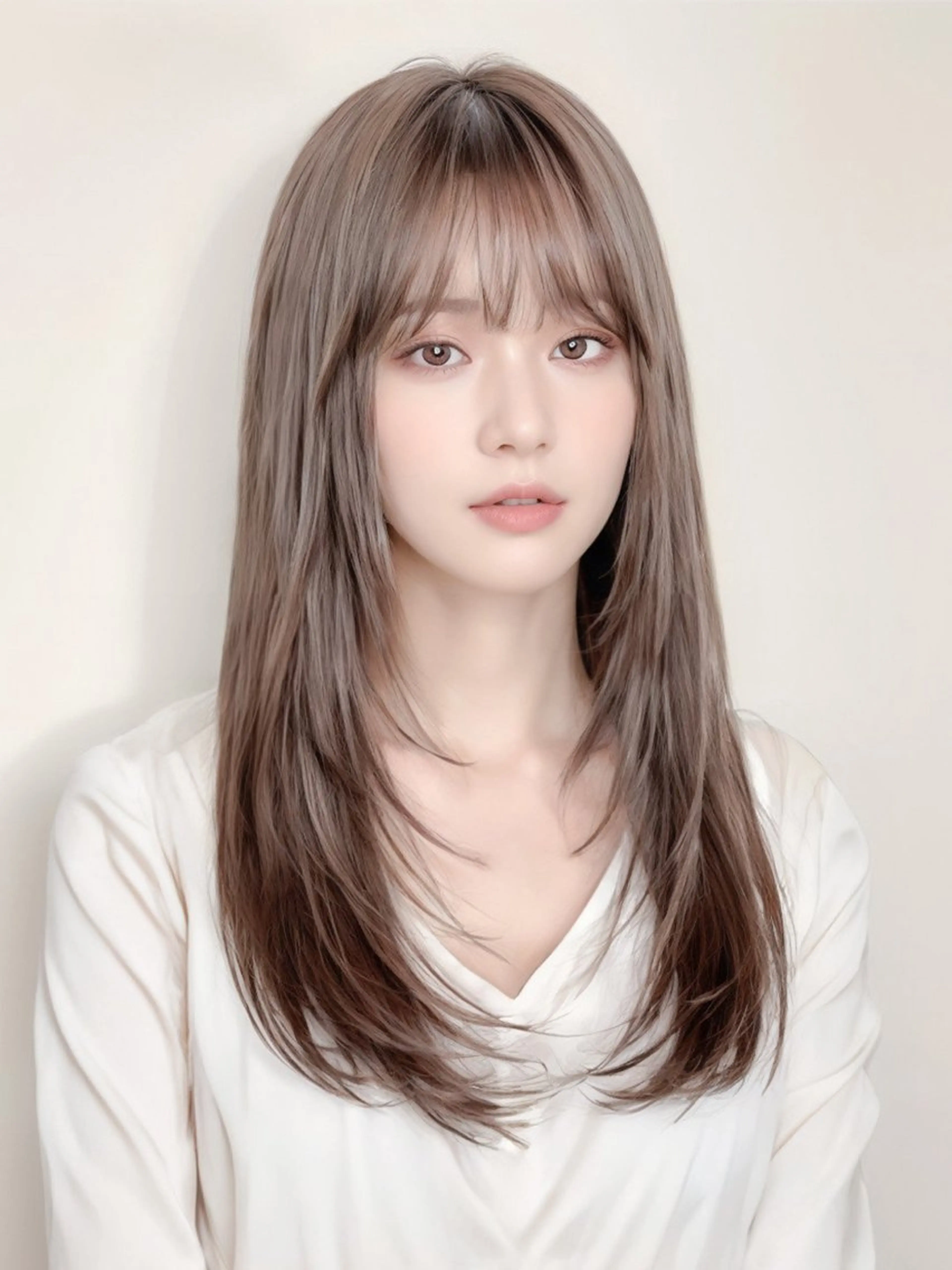 ロング カット トリートメント 大人可愛いヘア 大田のヘアスタイル
