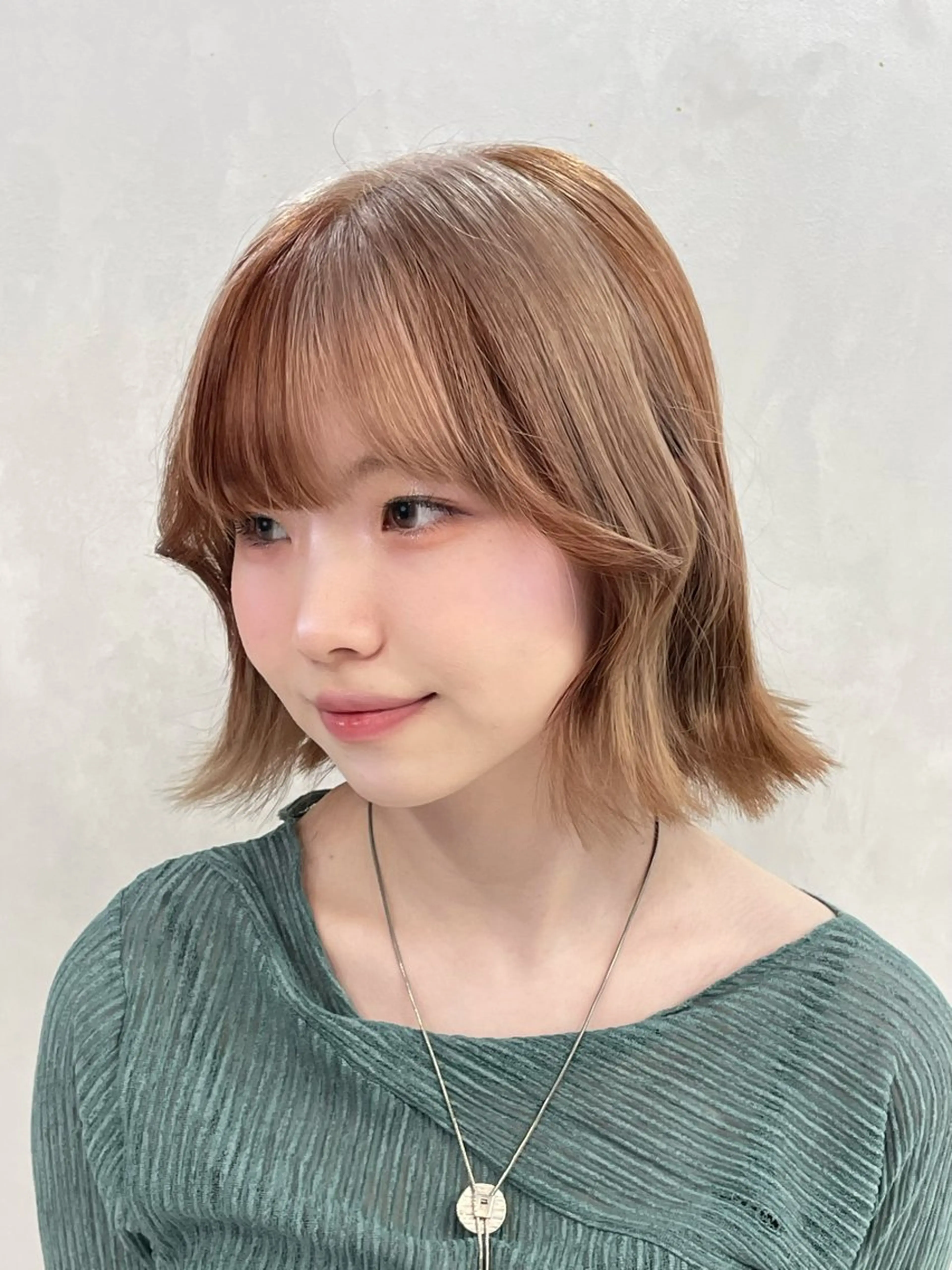 ショート ✨韓国風レイヤー/ 透明感カラー🩶りくのヘアスタイル