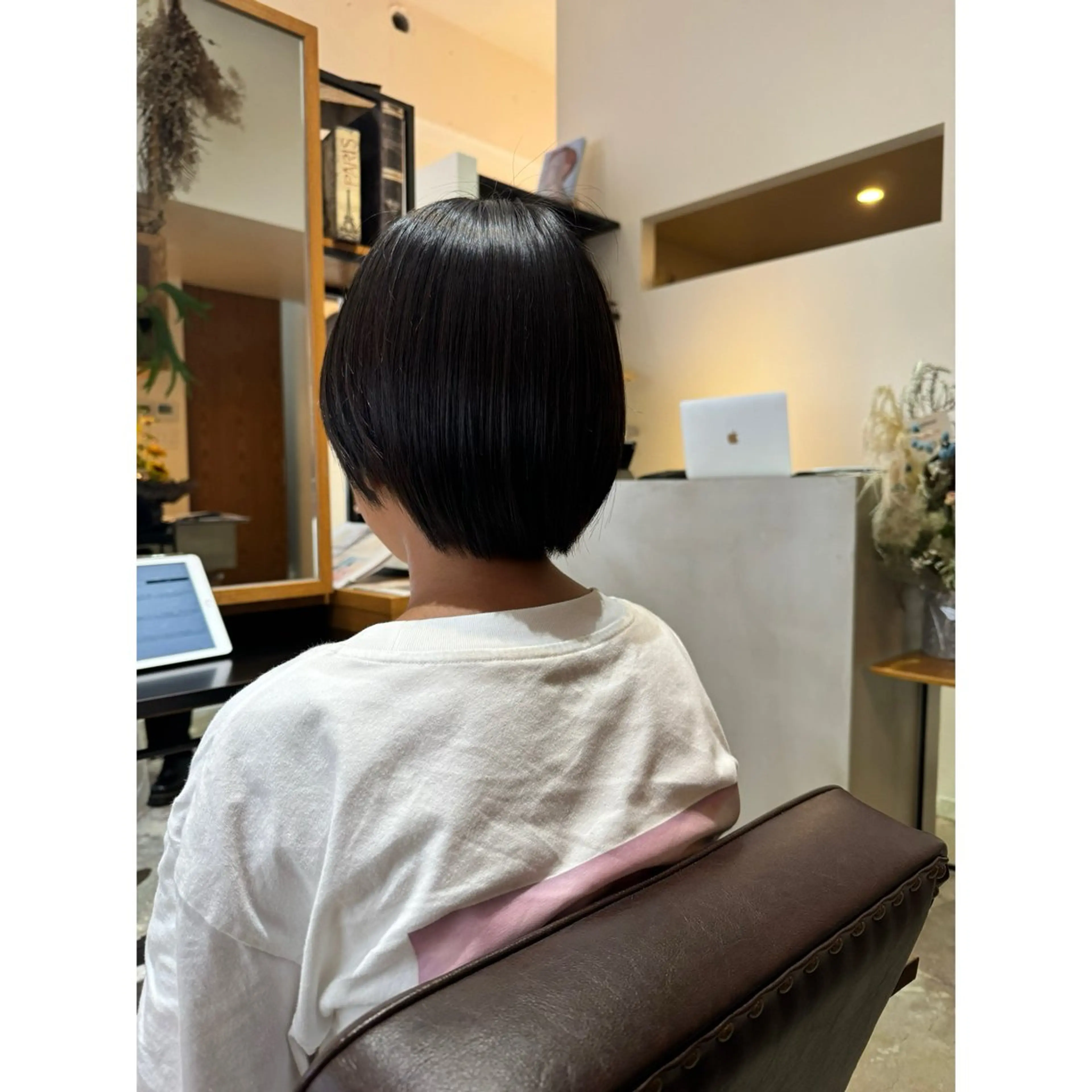 ショート カット 喜友名洸季 anoneのヘアスタイル