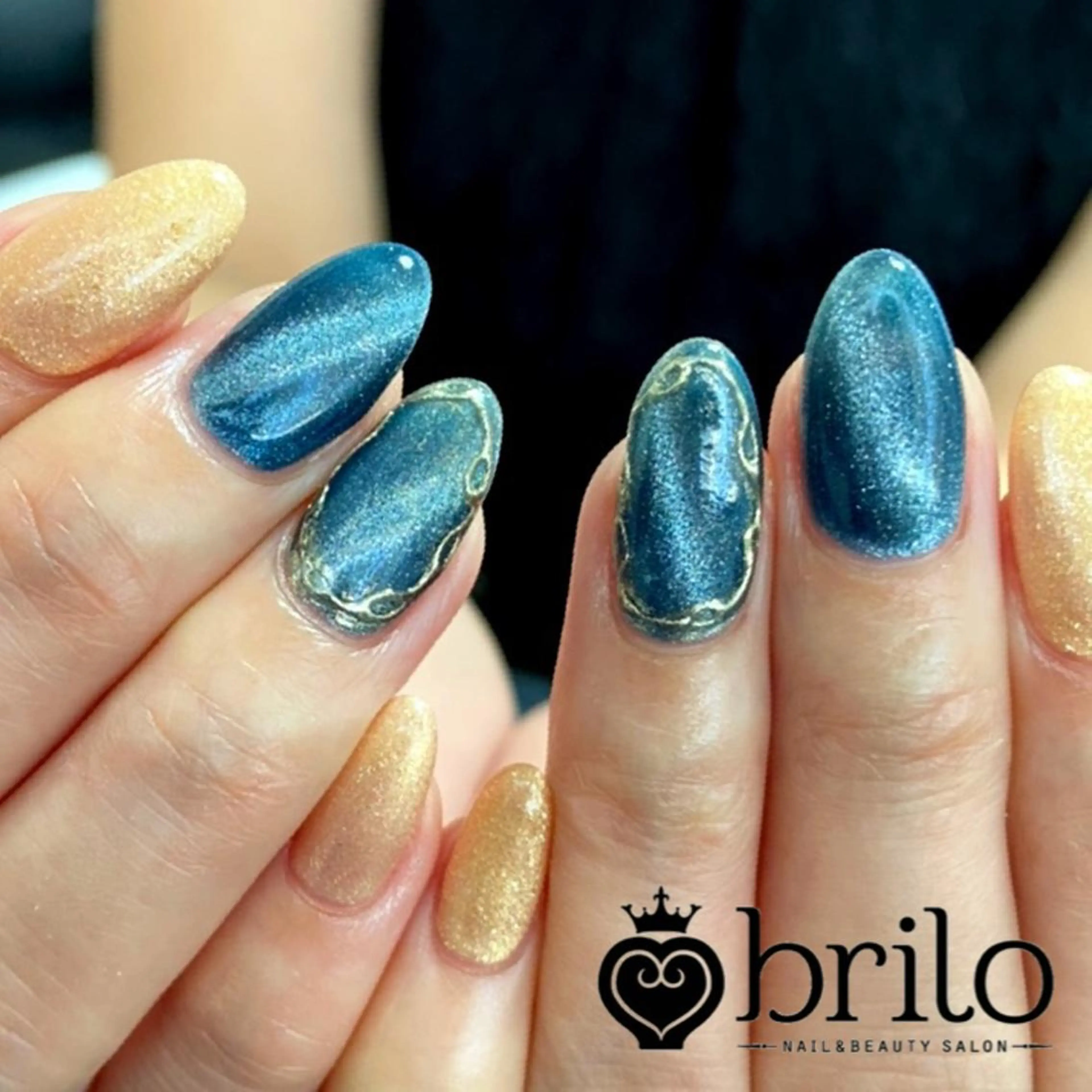ネイル キラキラネイル brilo erikaのネイルデザイン