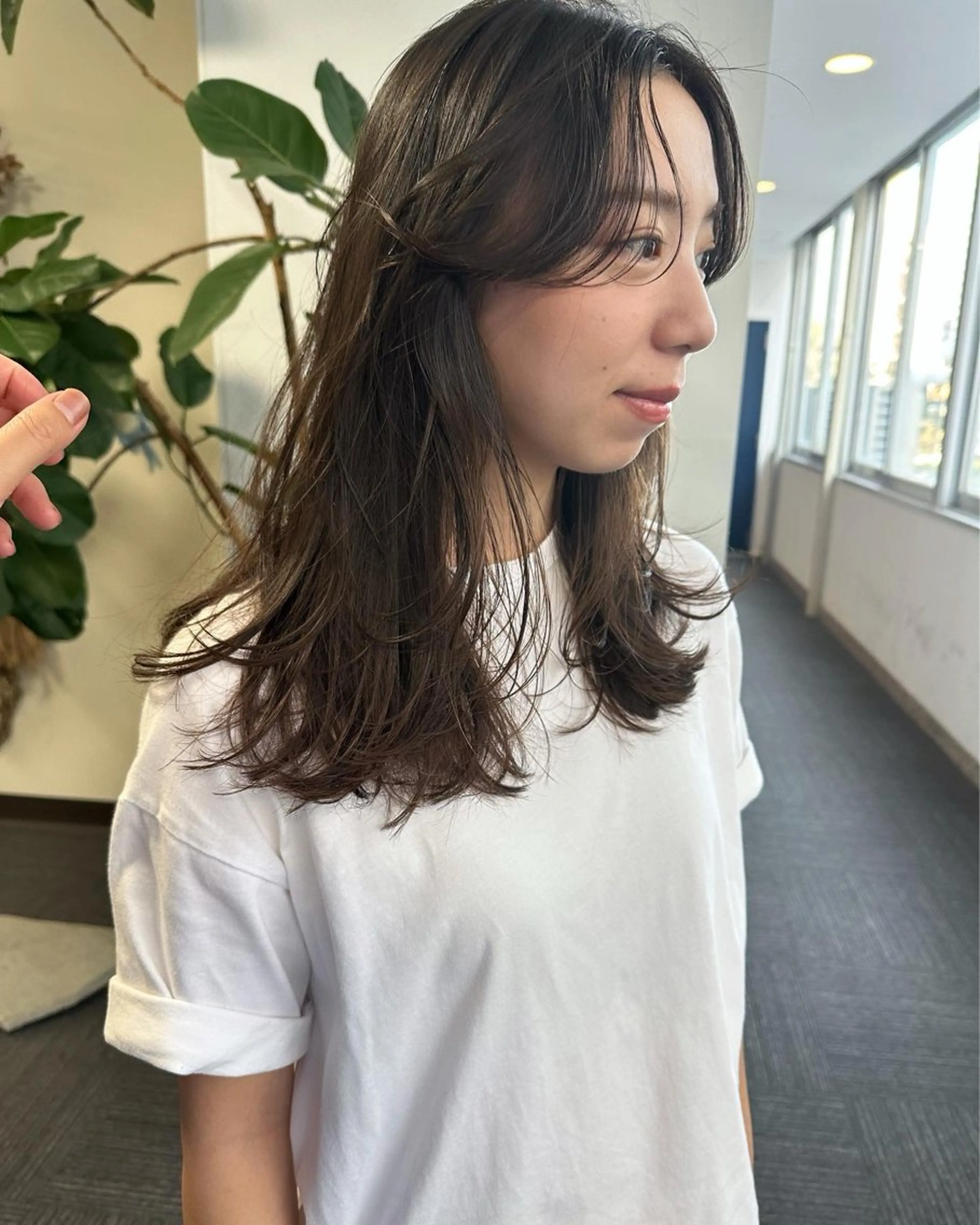 ロング 青島 雄一朗のヘアスタイル
