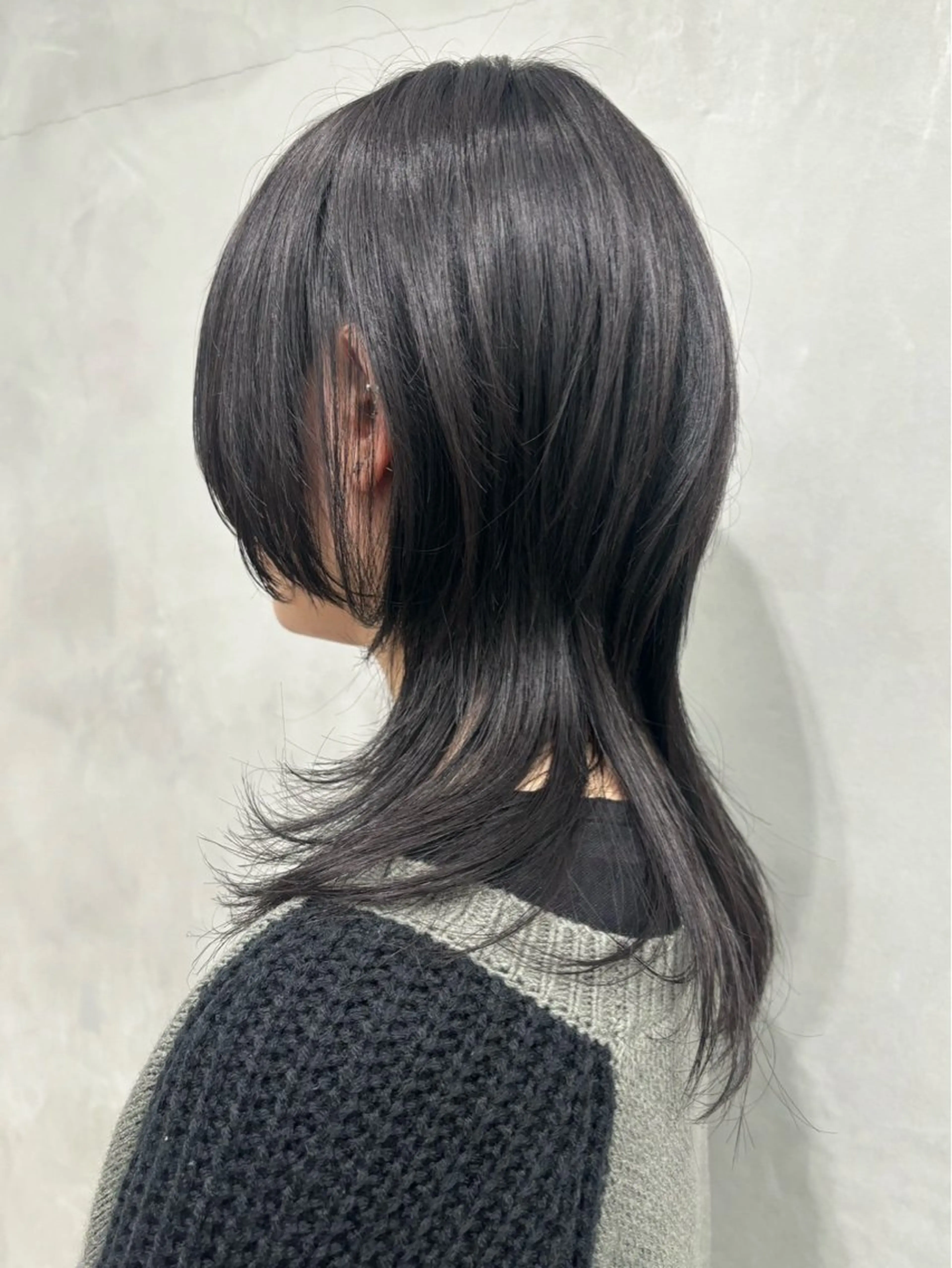 セミロング カット 🩷hair salon dot. tokyo color 🩷所属・カット￥1,100円 ⌇Hao 🎀✮のヘアスタイル