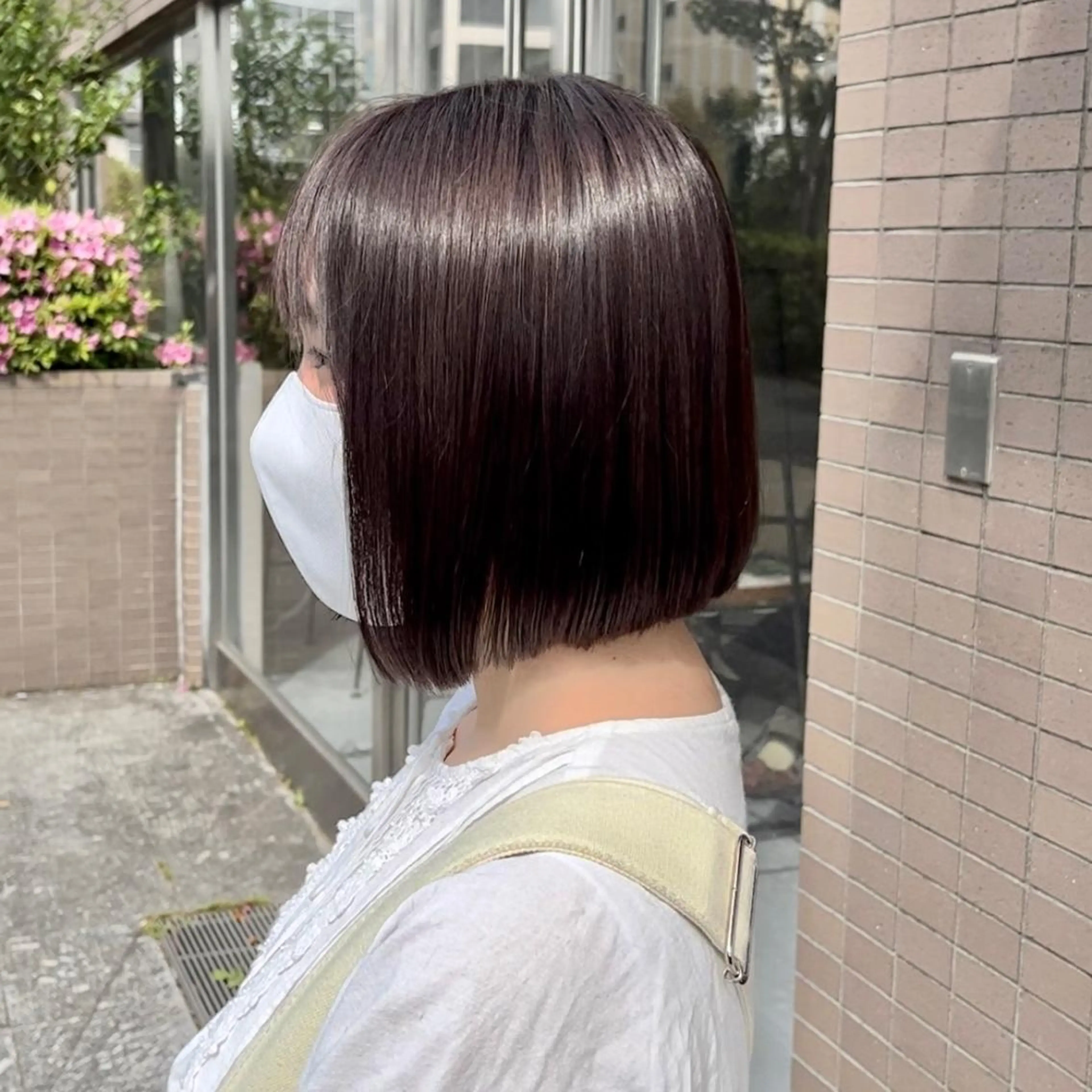 ショート 縮毛矯正/髪質改善 斉藤春のヘアスタイル