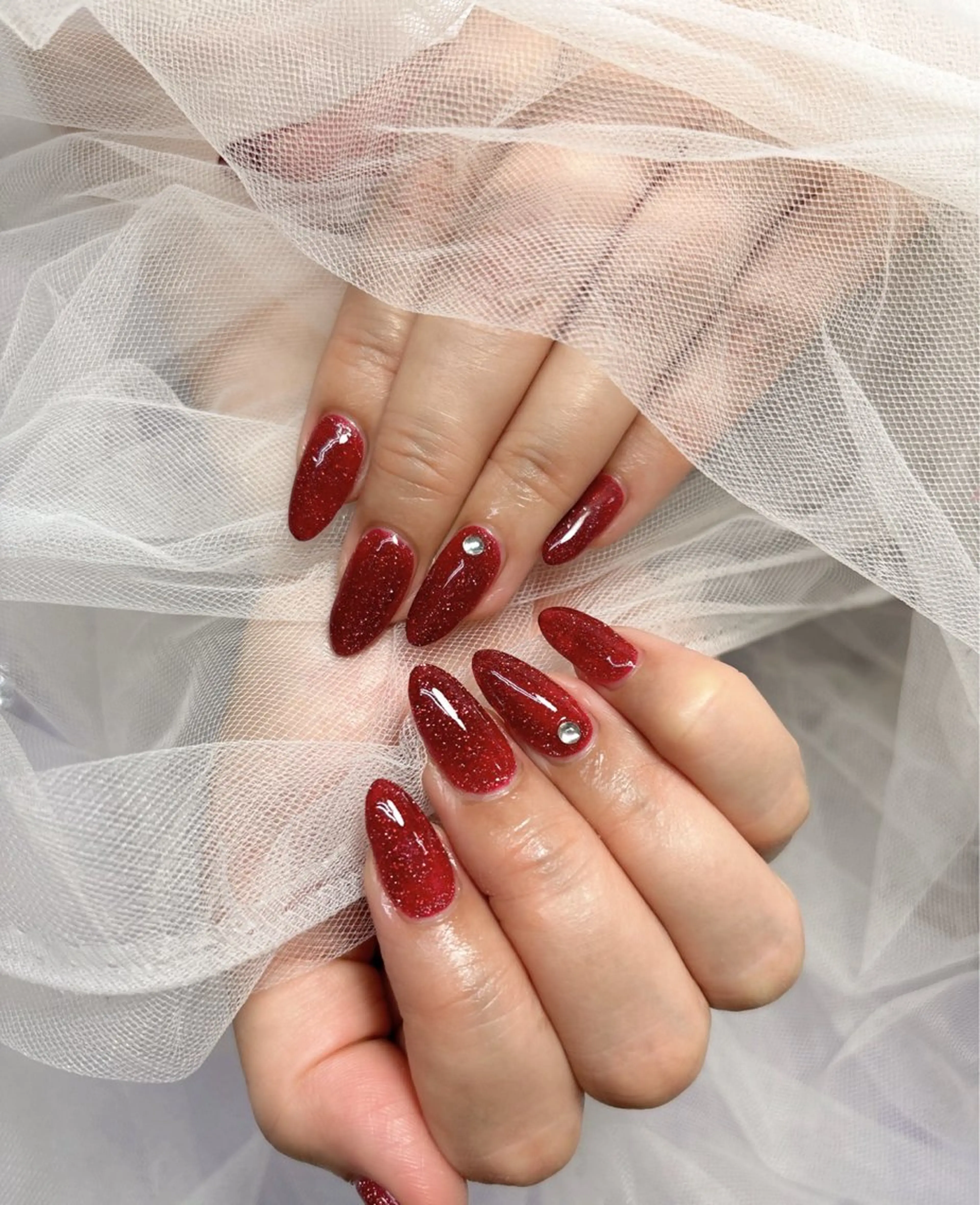 💅ワンカラーorラメグラ💗オフ無(スートン2個付き)の写真