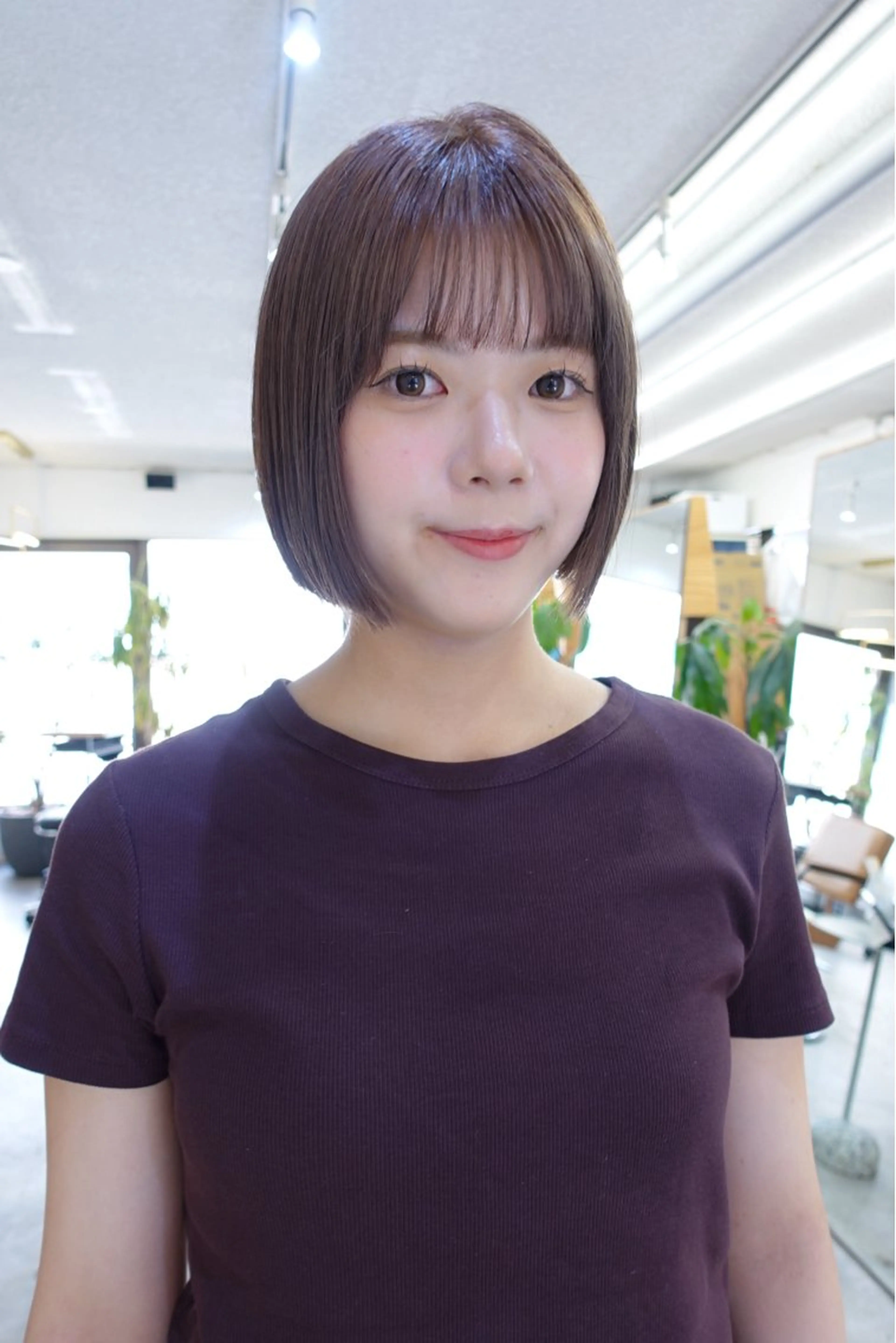 ショート カラー カット ヘアカラー トリートメント sakura🌸 レイヤー/nelkeのヘアスタイル