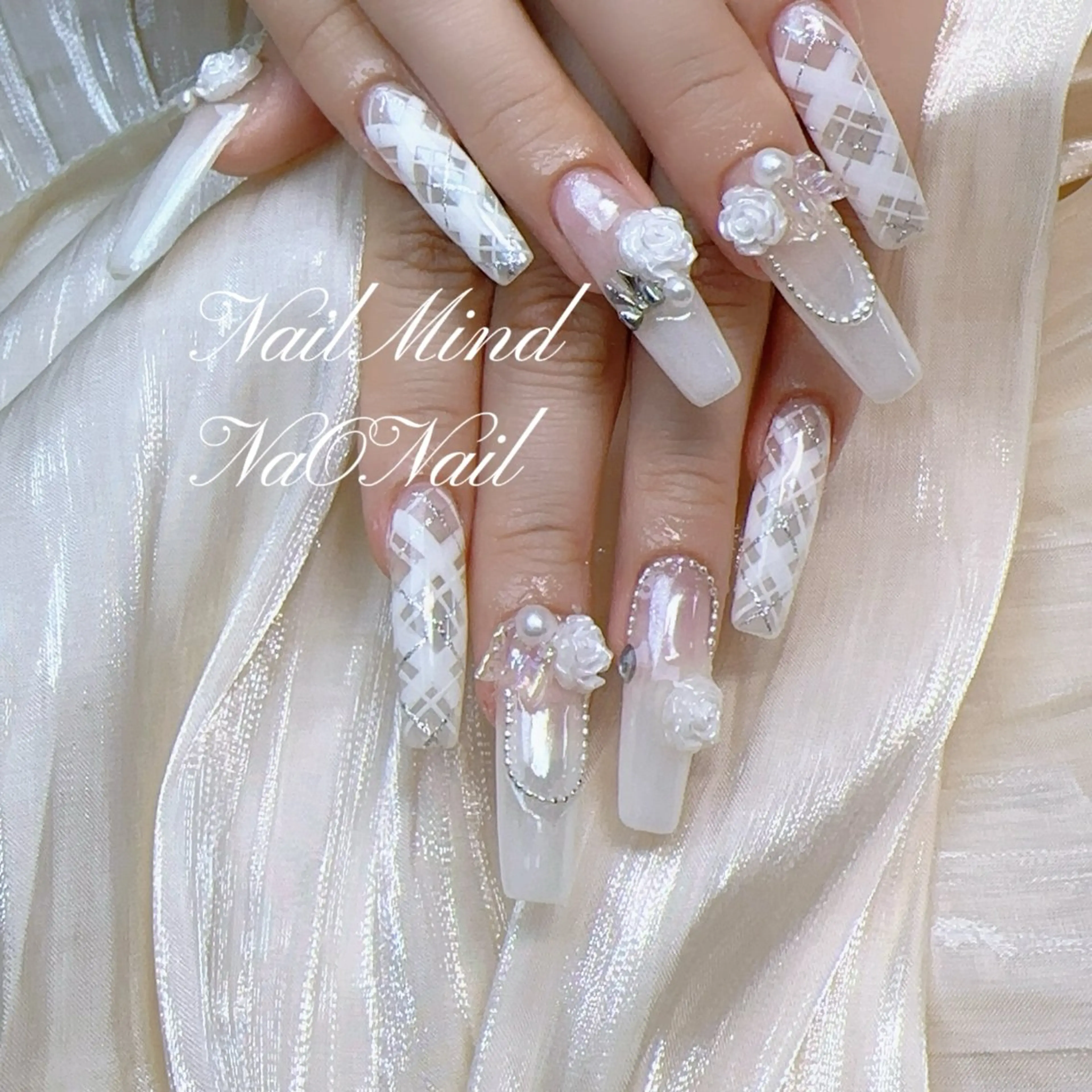 ネイル 長さ出し スカルプネイル ネイルチップ NaO Nailのネイルデザイン
