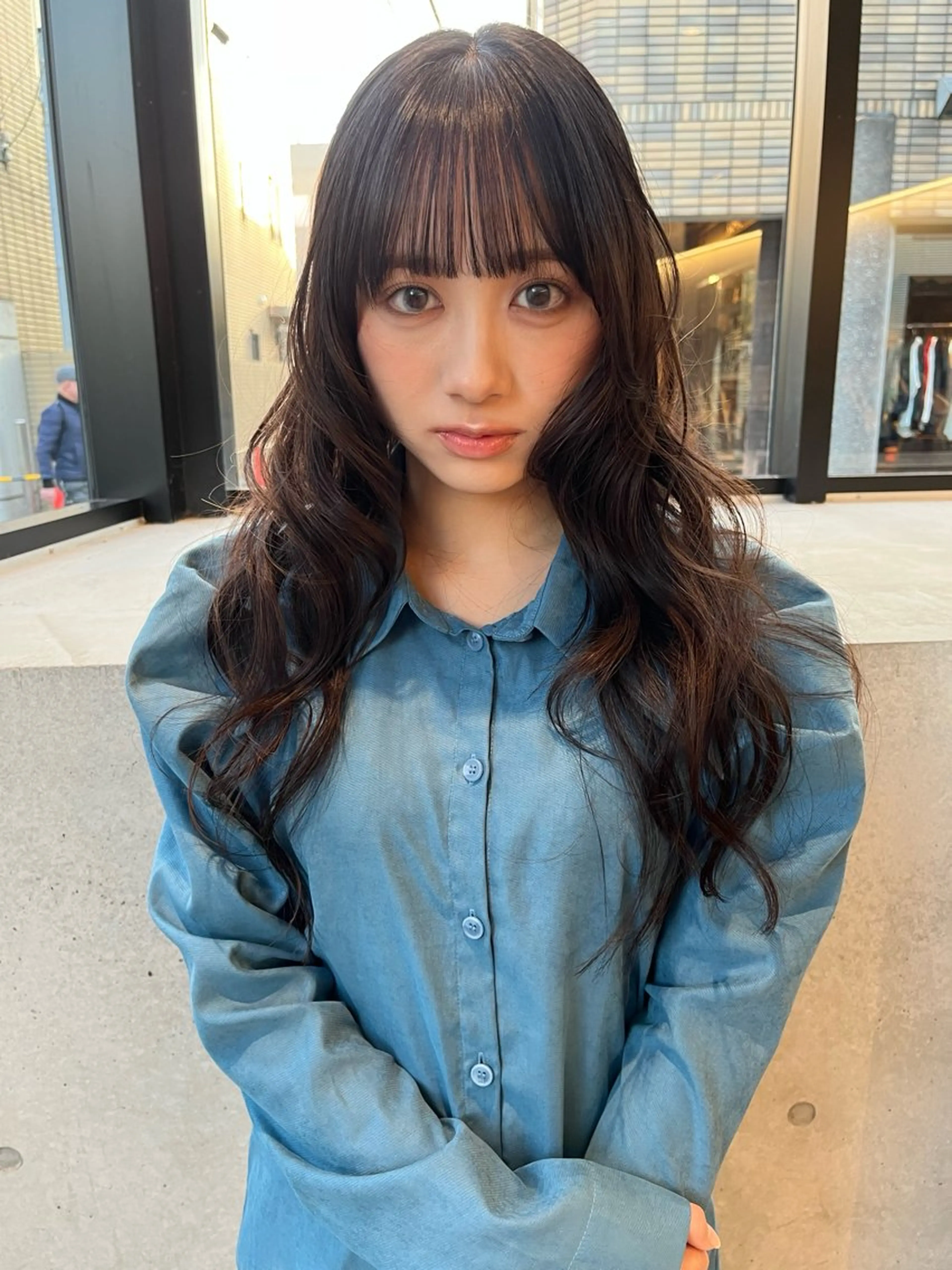 ロング カット トリートメント yuuna/ レイヤーカット🎀のヘアスタイル