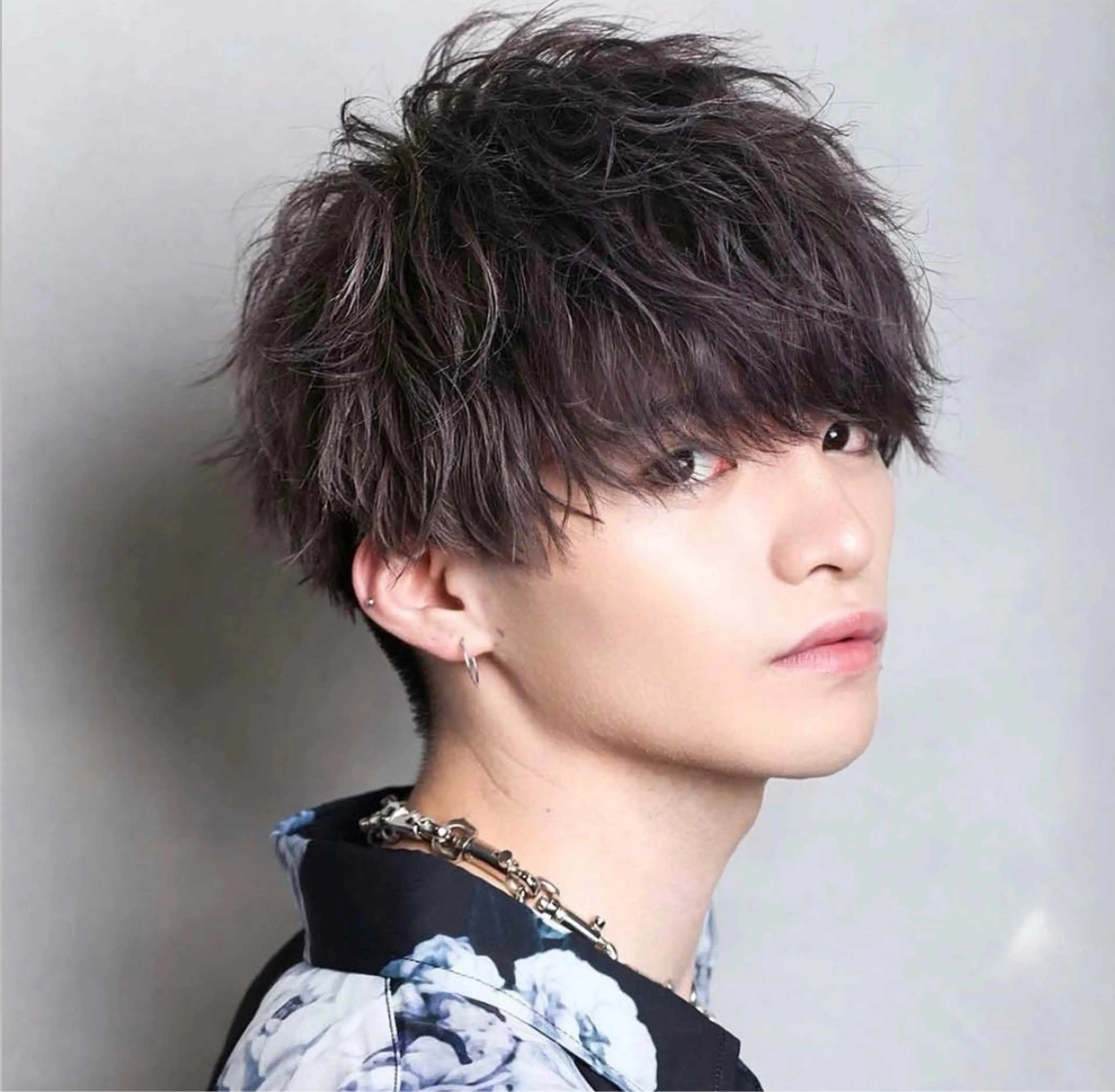 ショート パーマ メンズ 超有名店から独立/ メンズ特化/ジンのヘアスタイル