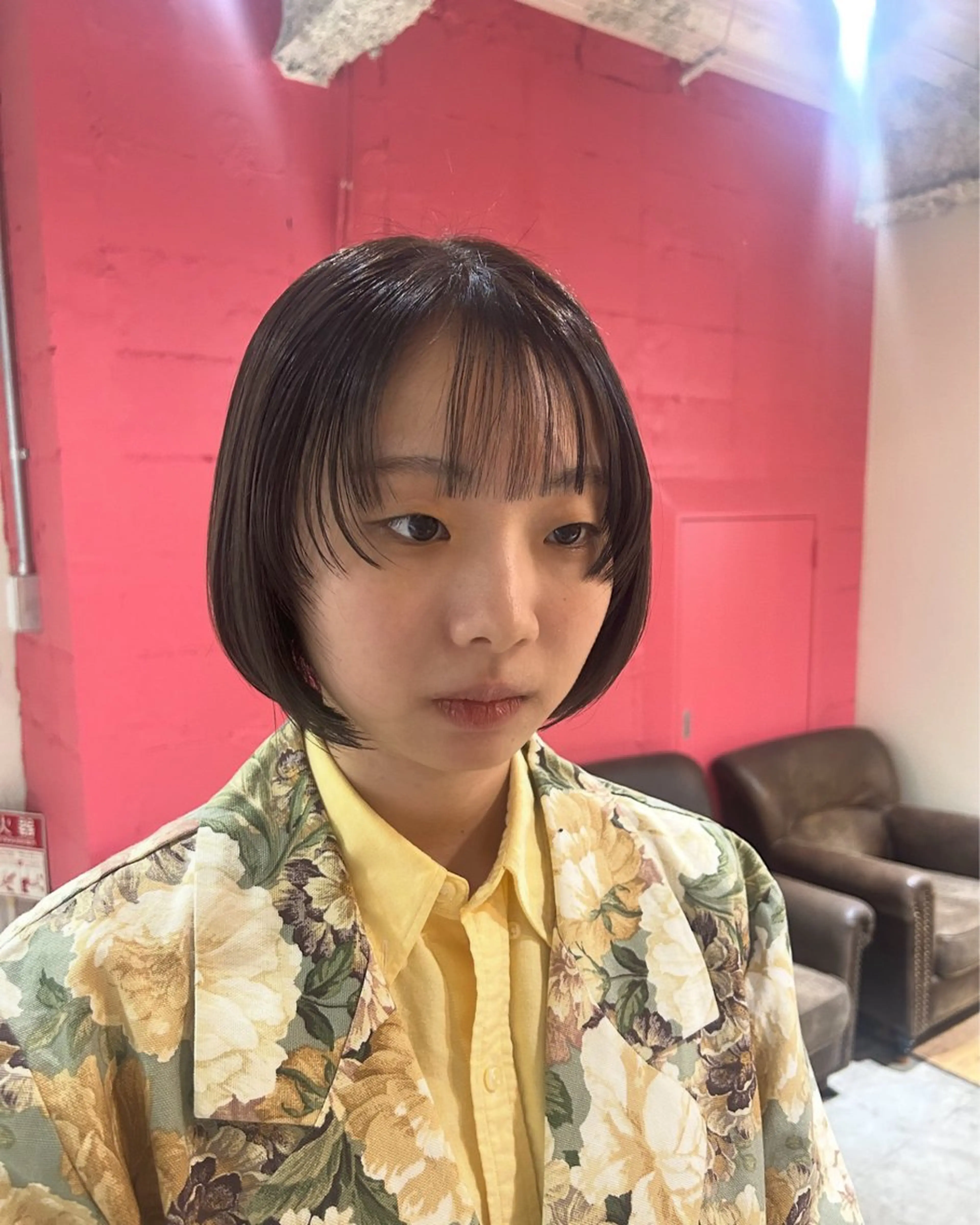 ショート カラー カット ヘアカラー トリートメント ☁️透明感カラー☁️ Reikaのヘアスタイル
