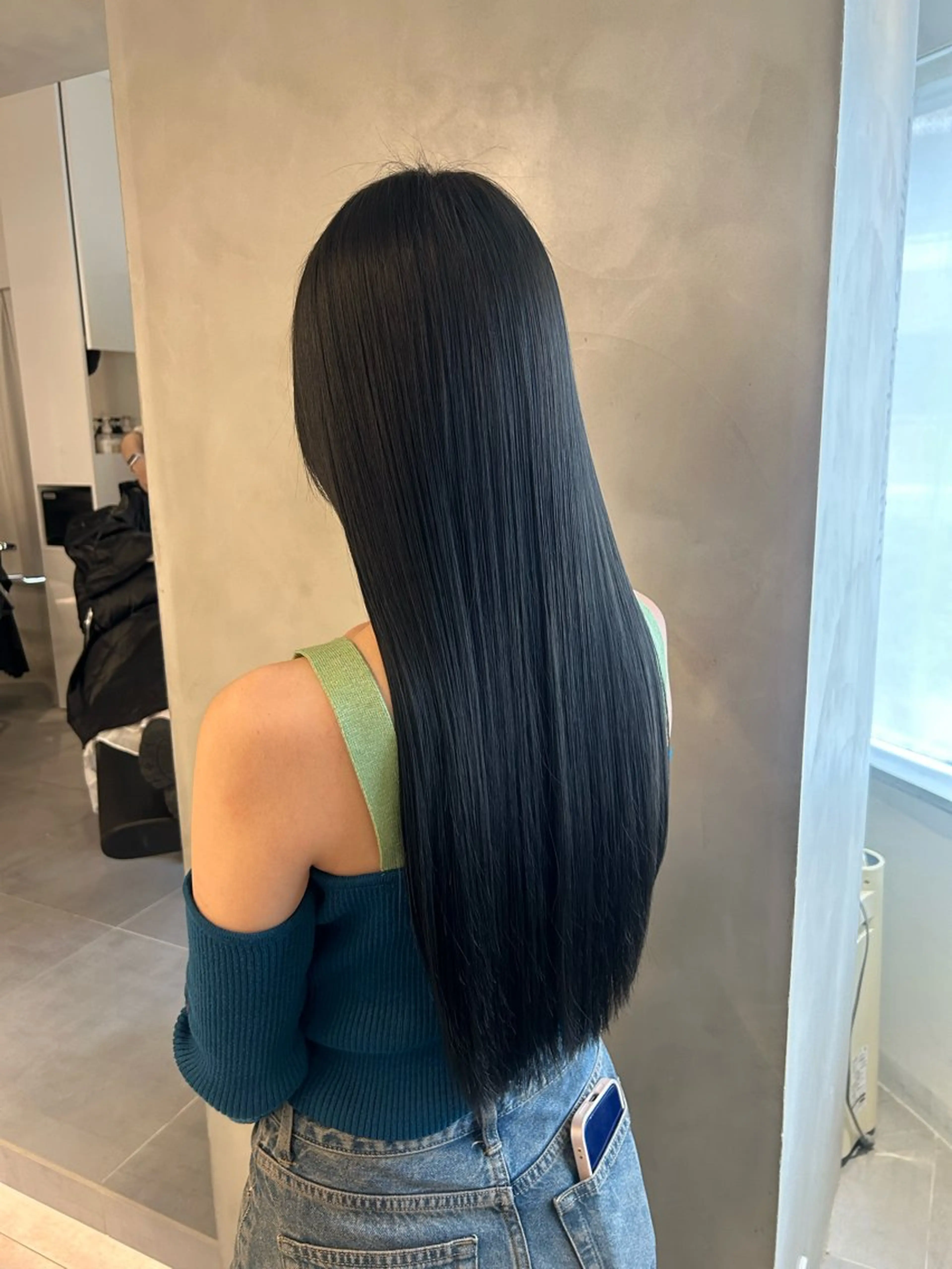 ロング カラー ヘアカラー トリートメント 🧚つやさらhair 🧚manakaのヘアスタイル