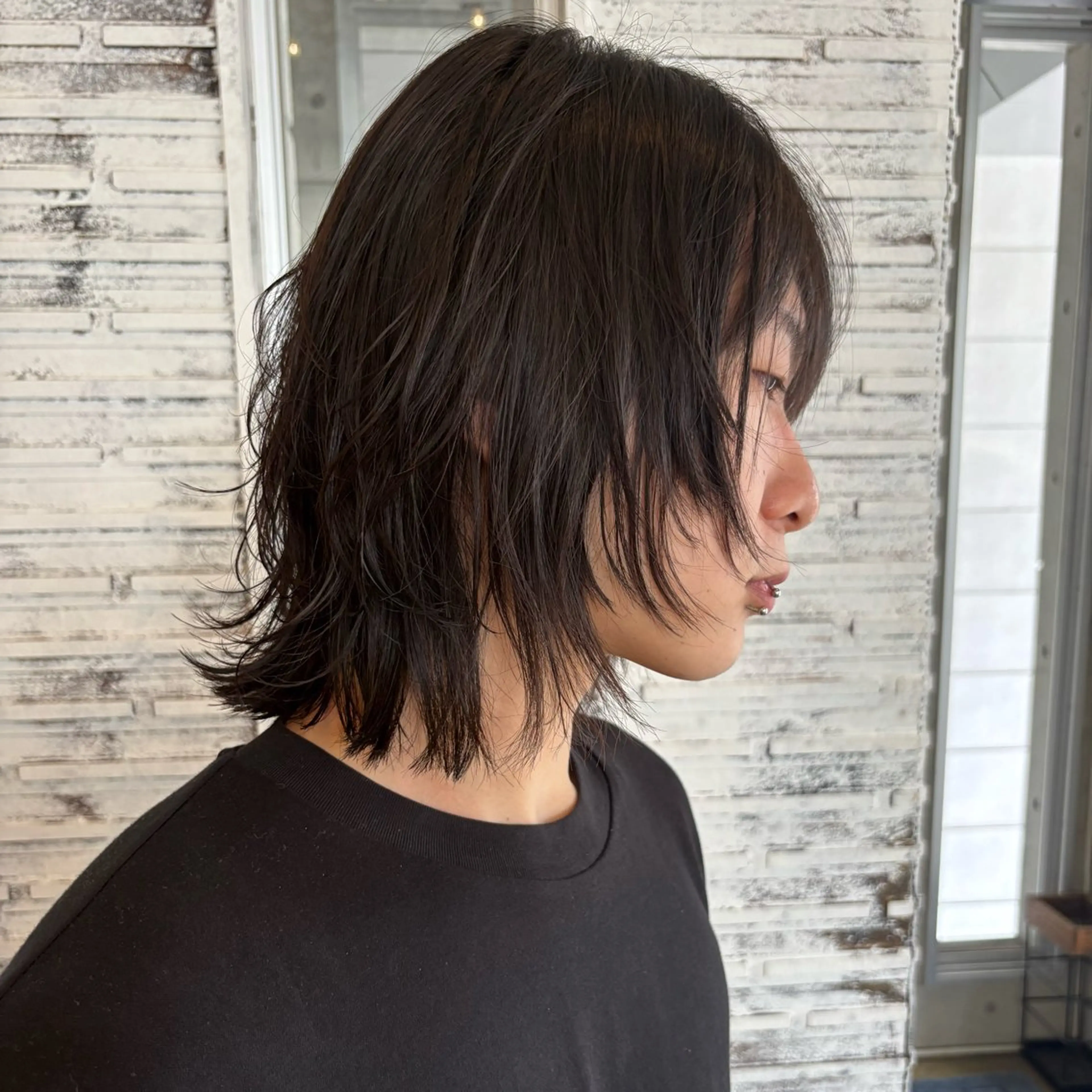 メンズ アイブロウ メンズパーマ メンズウルフカット メンズアイブロウ ウルフカット ワックス脱毛 その他(アイブロウ) ✨艶ブリーチカラー✨ 酸性ストレート光太郎のヘアスタイル