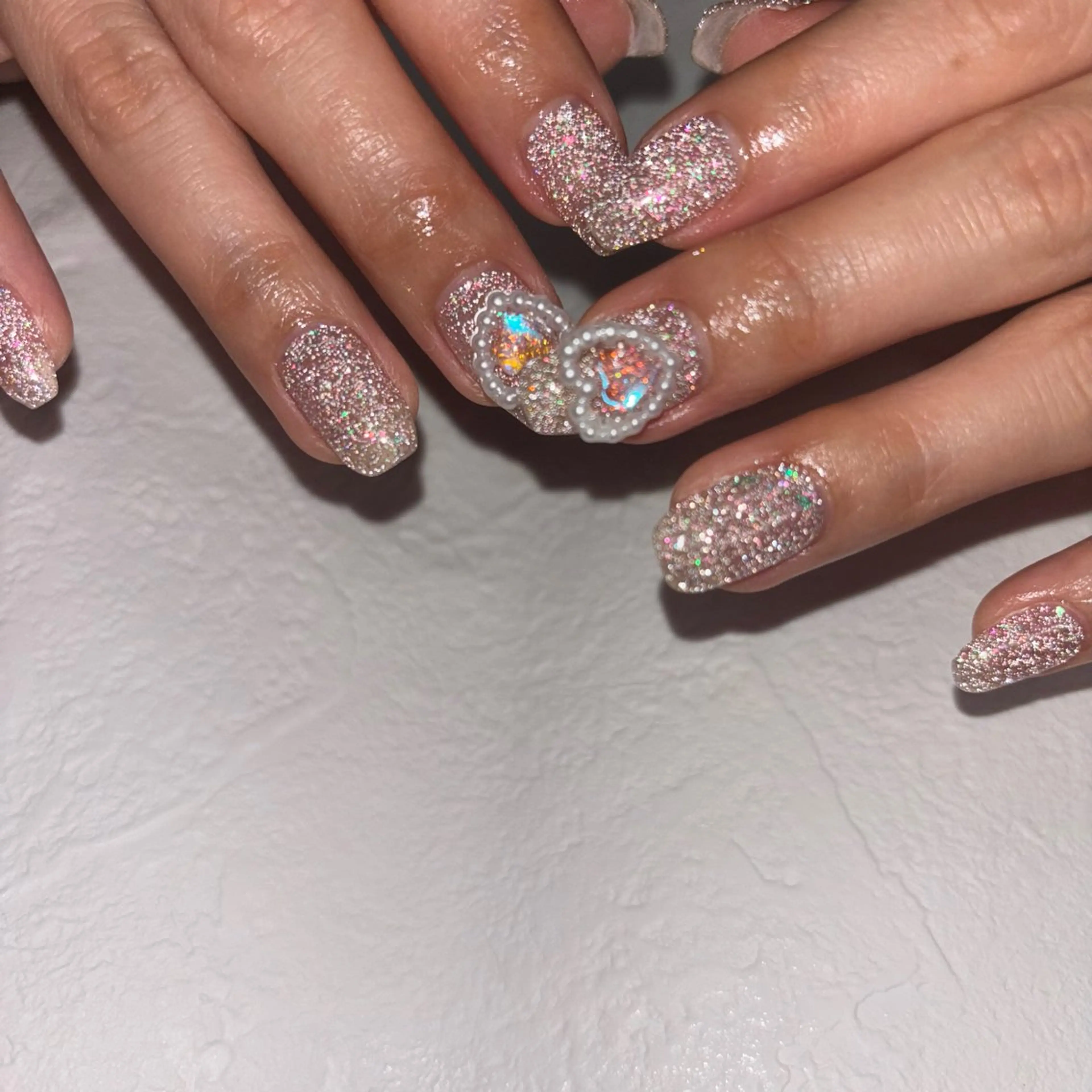 ネイル フラッシュネイル ハンドネイル RE💟N.NAIL ラテン系お姉さんのネイルデザイン