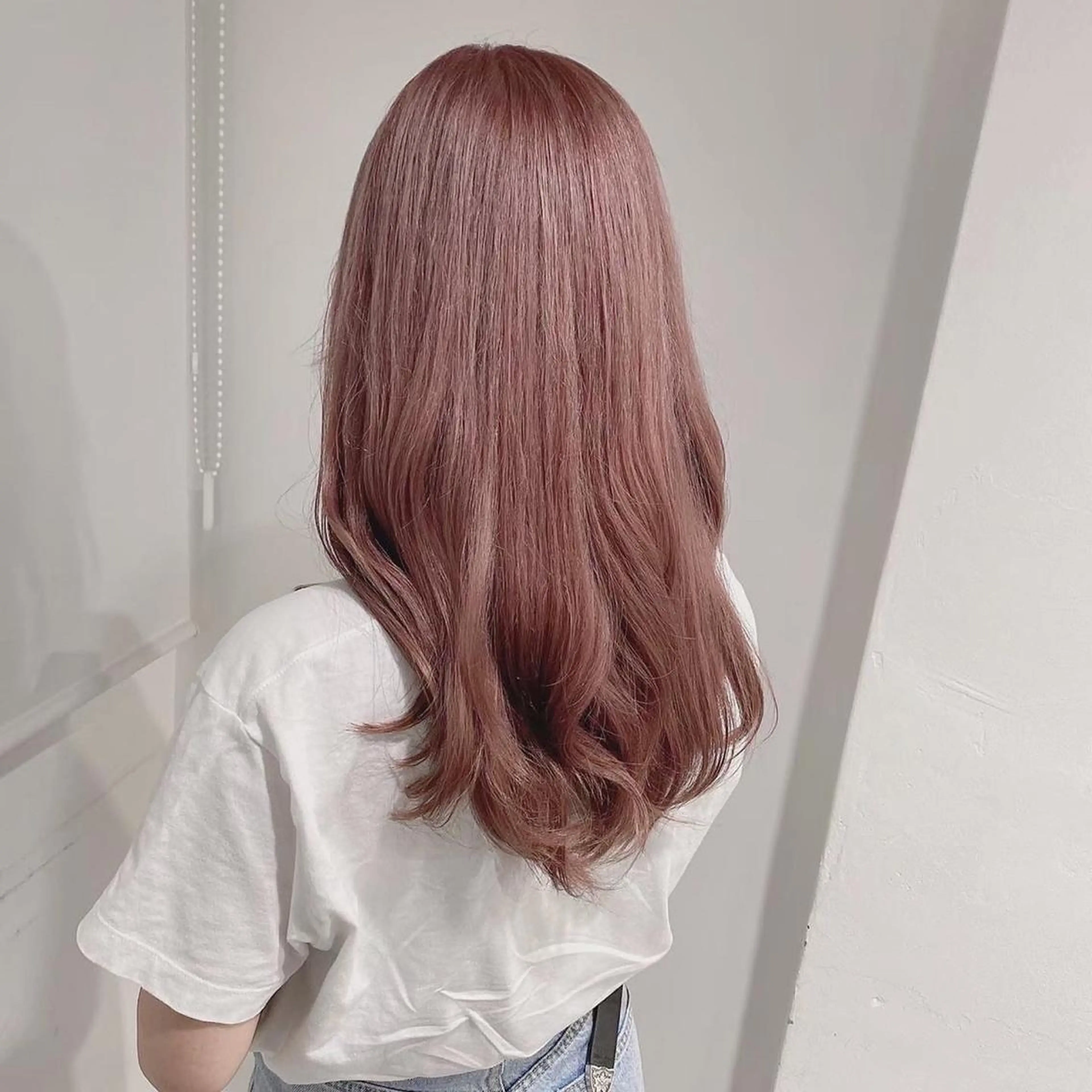 ロング ヘアカラー トリートメント ヘッドスパ ヘアセット 大人っぽ上品🤍韓国 レイヤー🤍ふうがのヘアスタイル