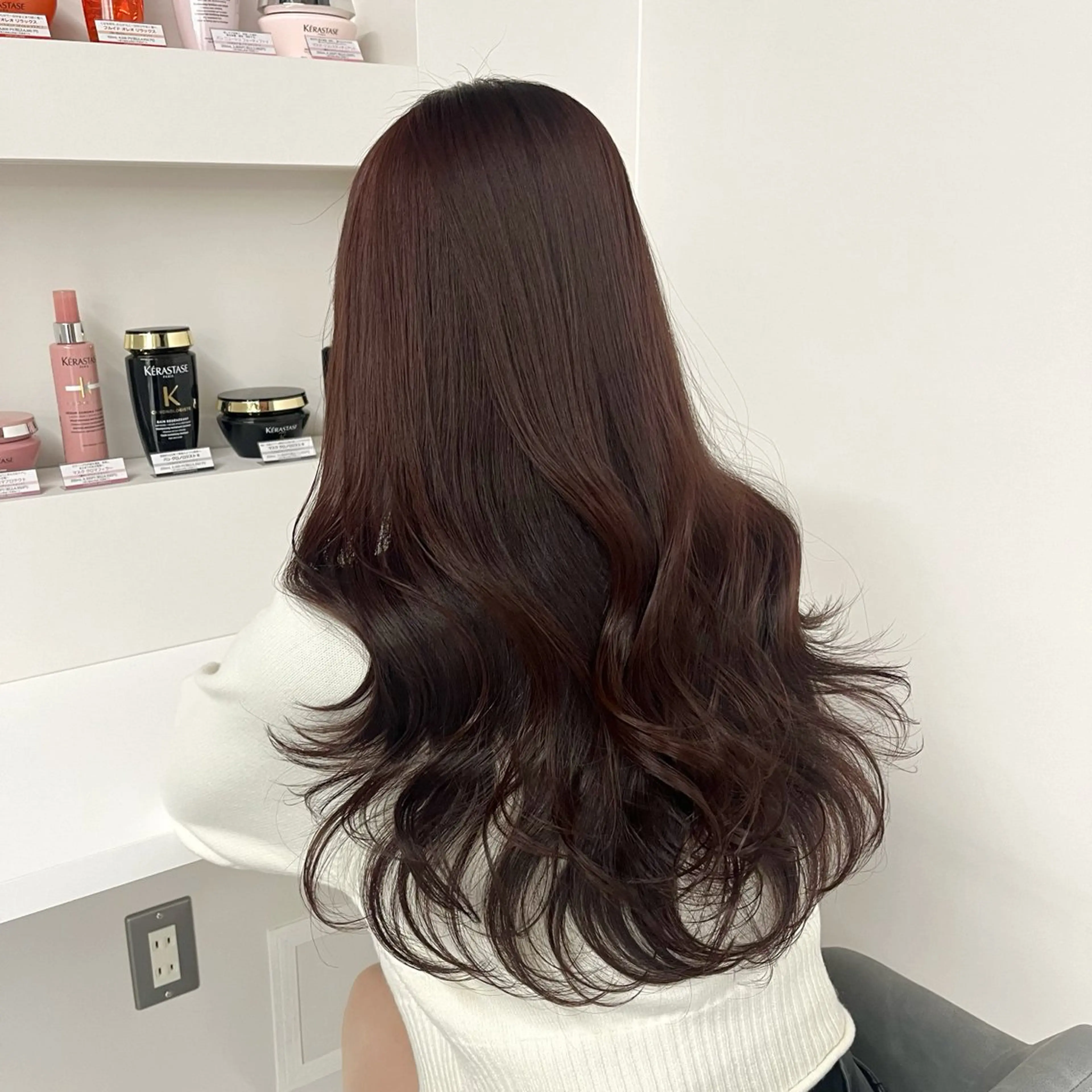 ロング カット ヘアカラー トリートメント ハイトーン/心斎橋 🌙イツキのヘアスタイル