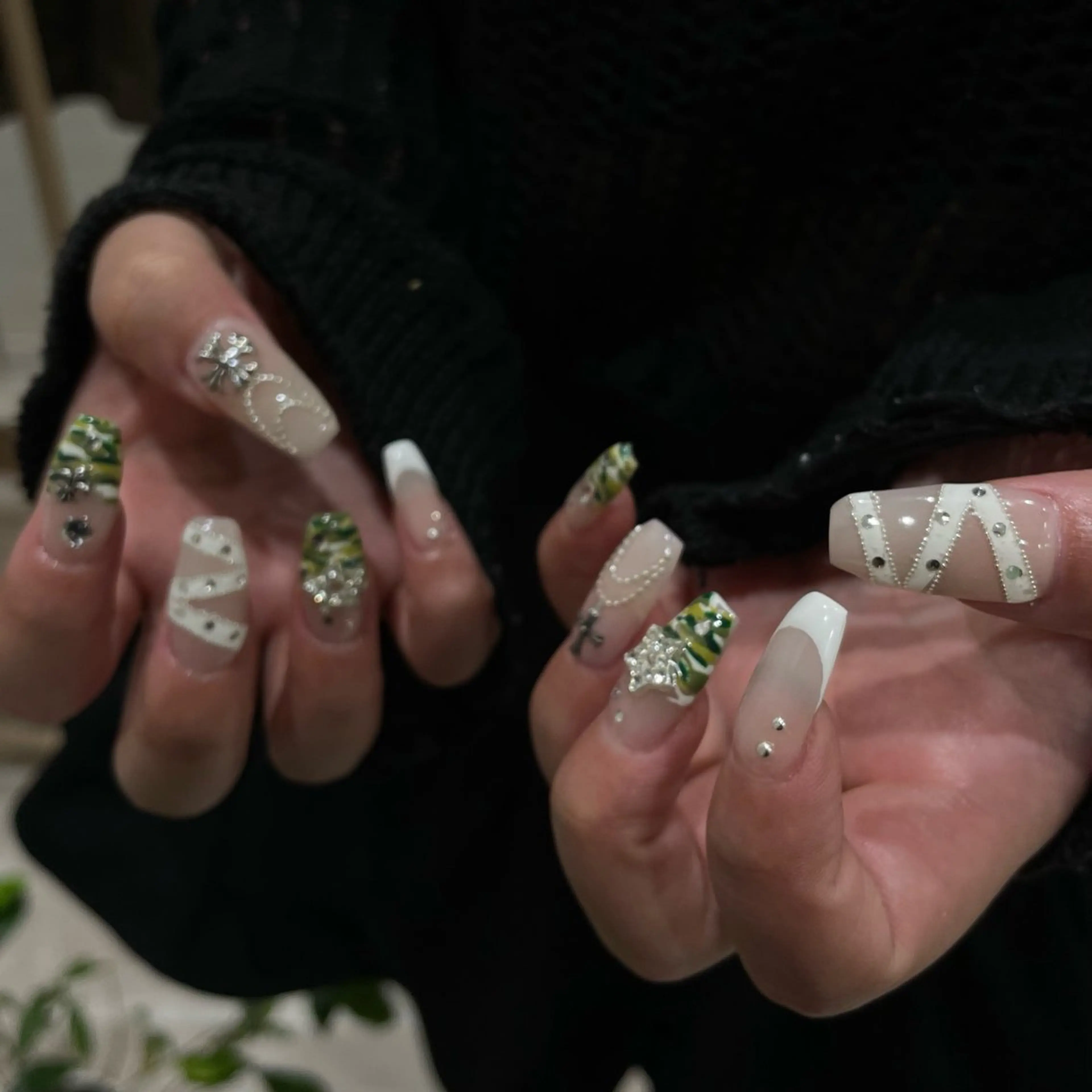 ネイル 持ち込み スカルプネイル ハンドネイル Ricnail☾ ayanoのネイルデザイン