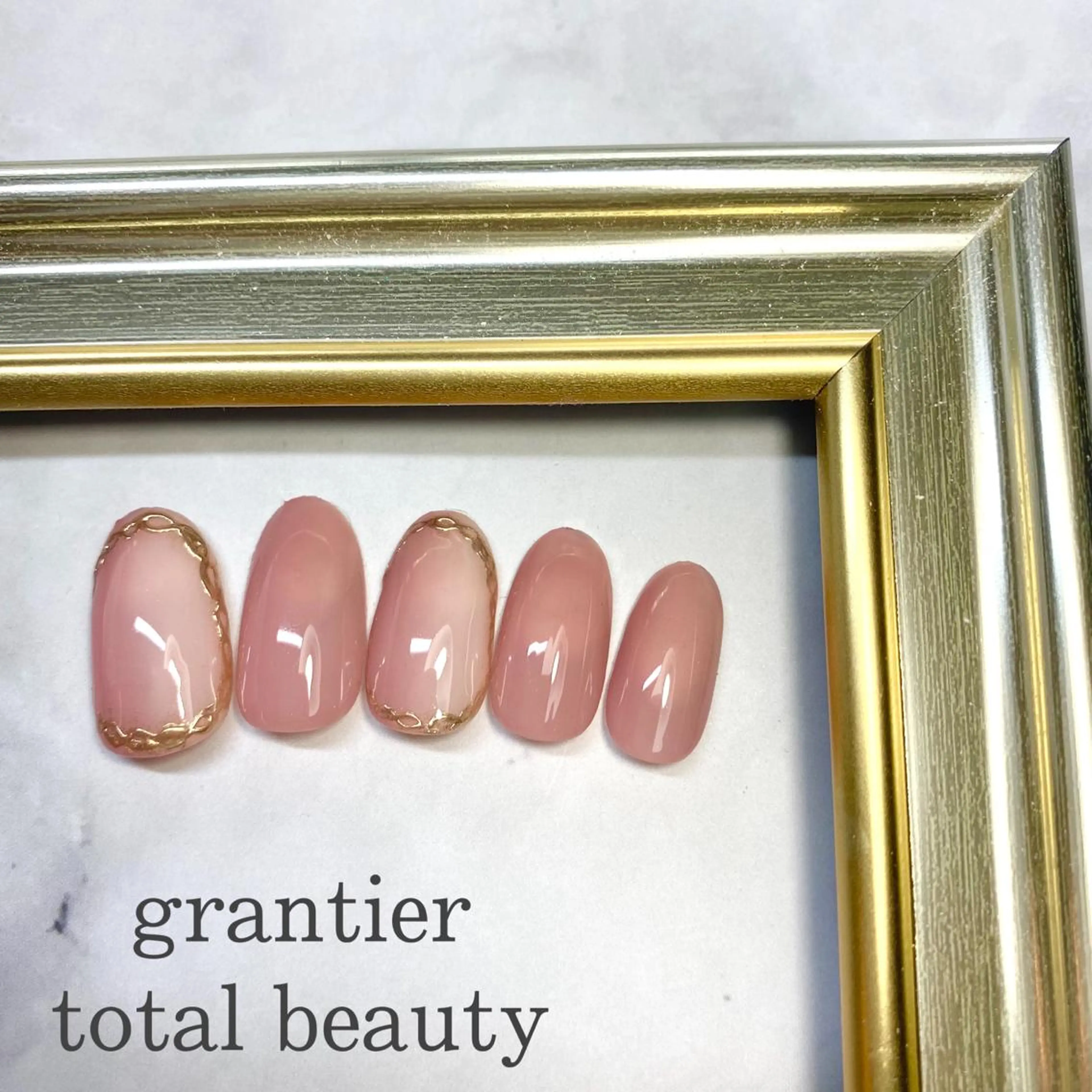 ネイル シンプルネイル ハンドネイル grantier beautyのネイルデザイン