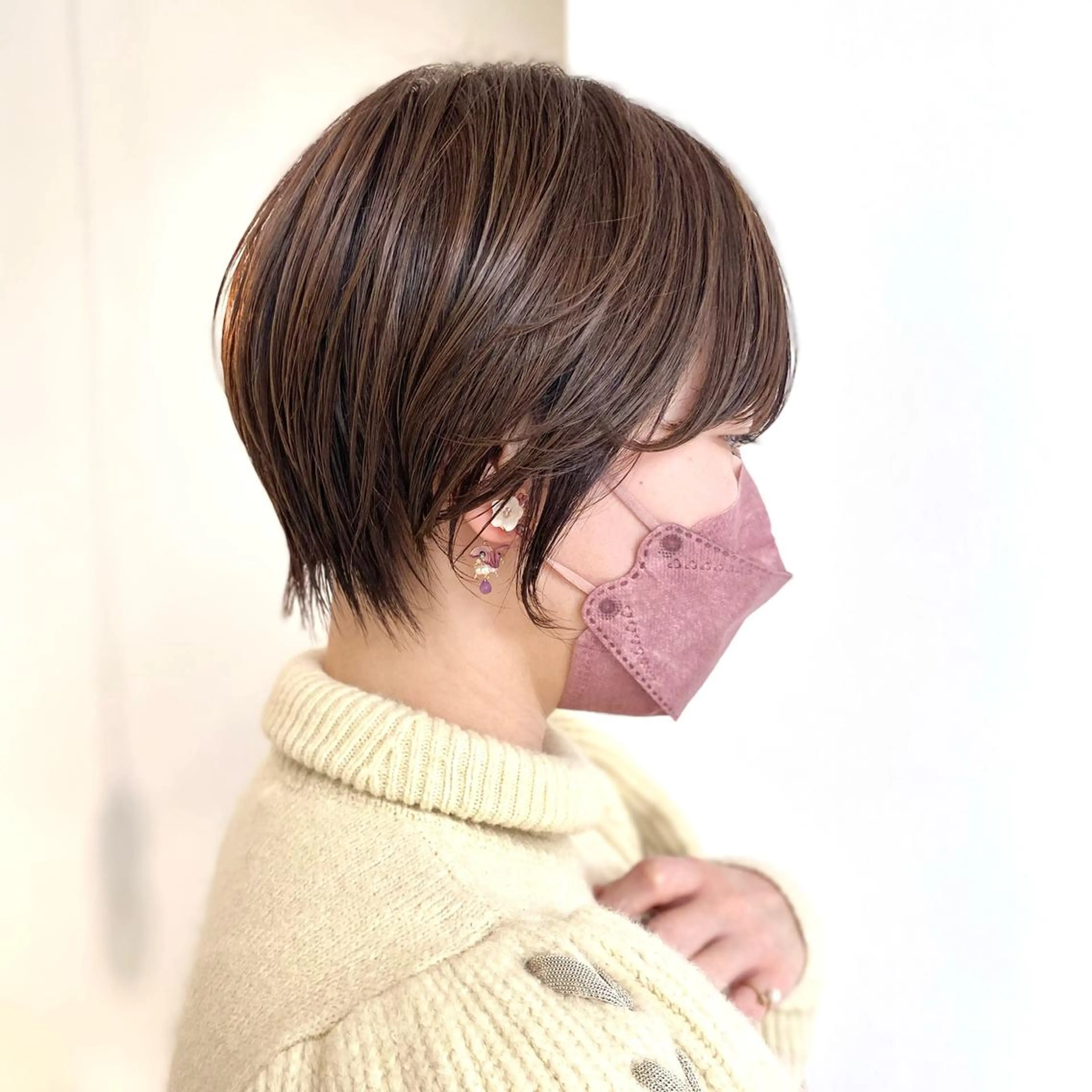 ショート カラー カット ヘアカラー トリートメント 平田 健一のヘアスタイル