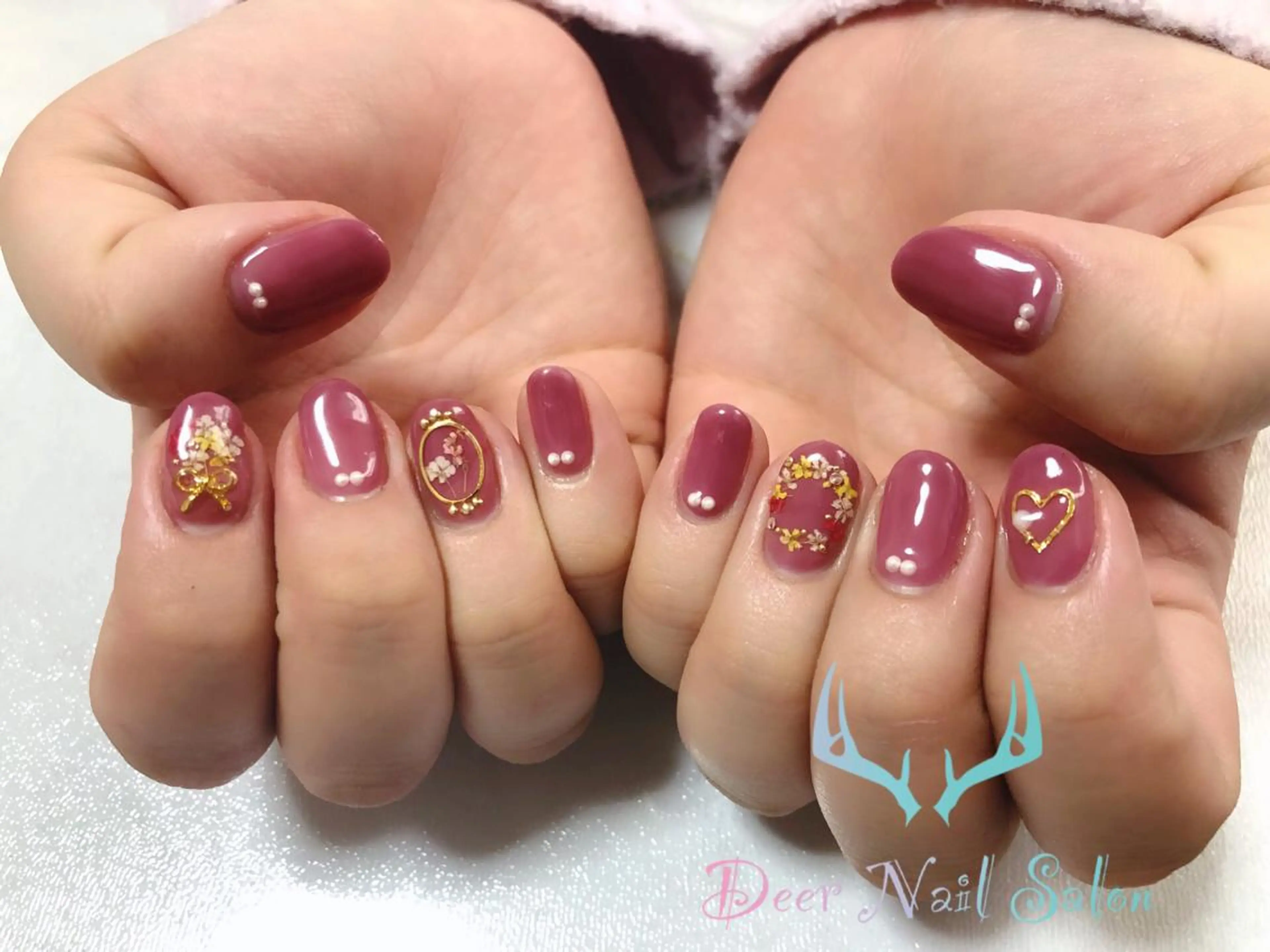 ネイル ハンドネイル ハンドケア Peachy 🍑のネイルデザイン
