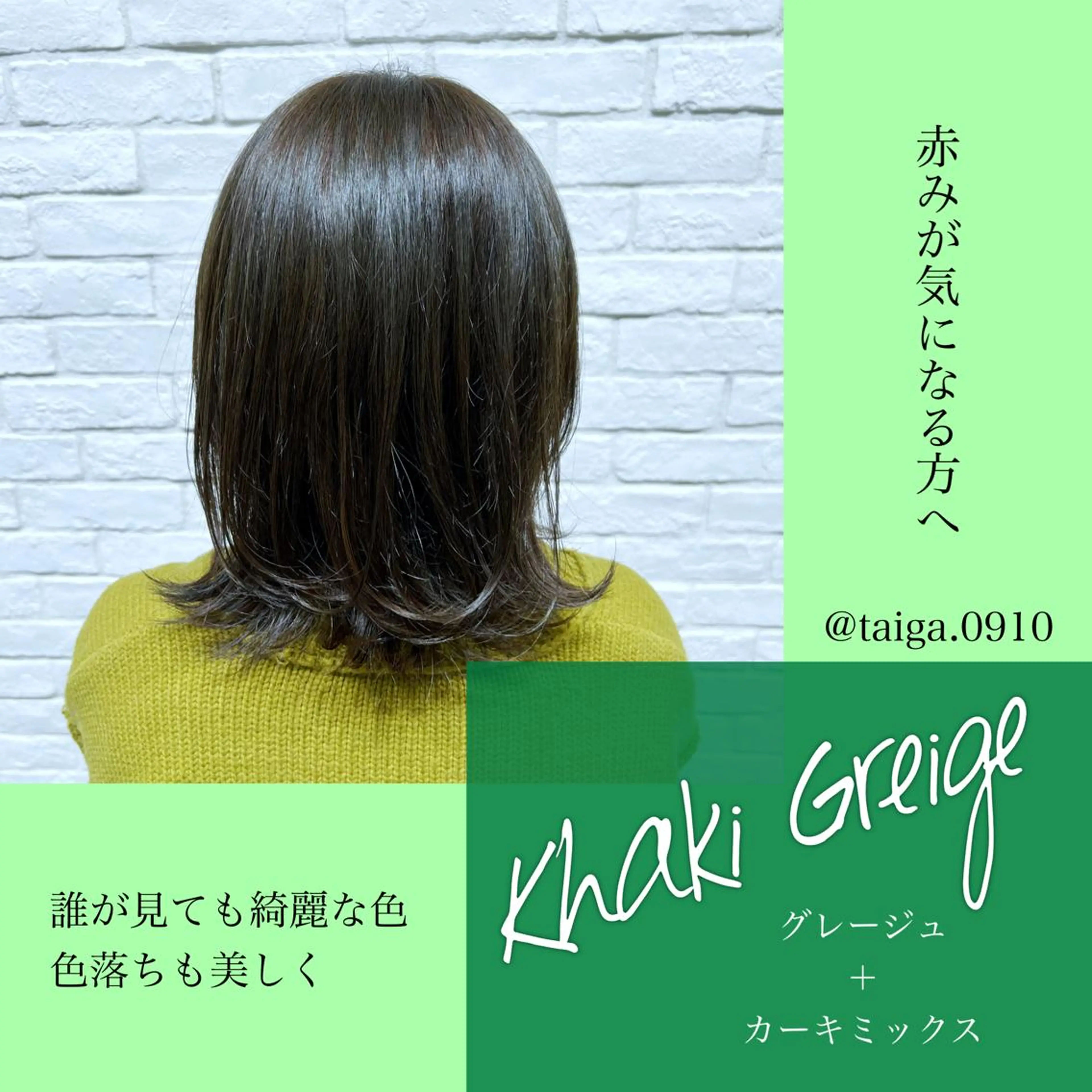 ミディアム カラー レディースヘア💫 加藤たいが🐯のヘアスタイル