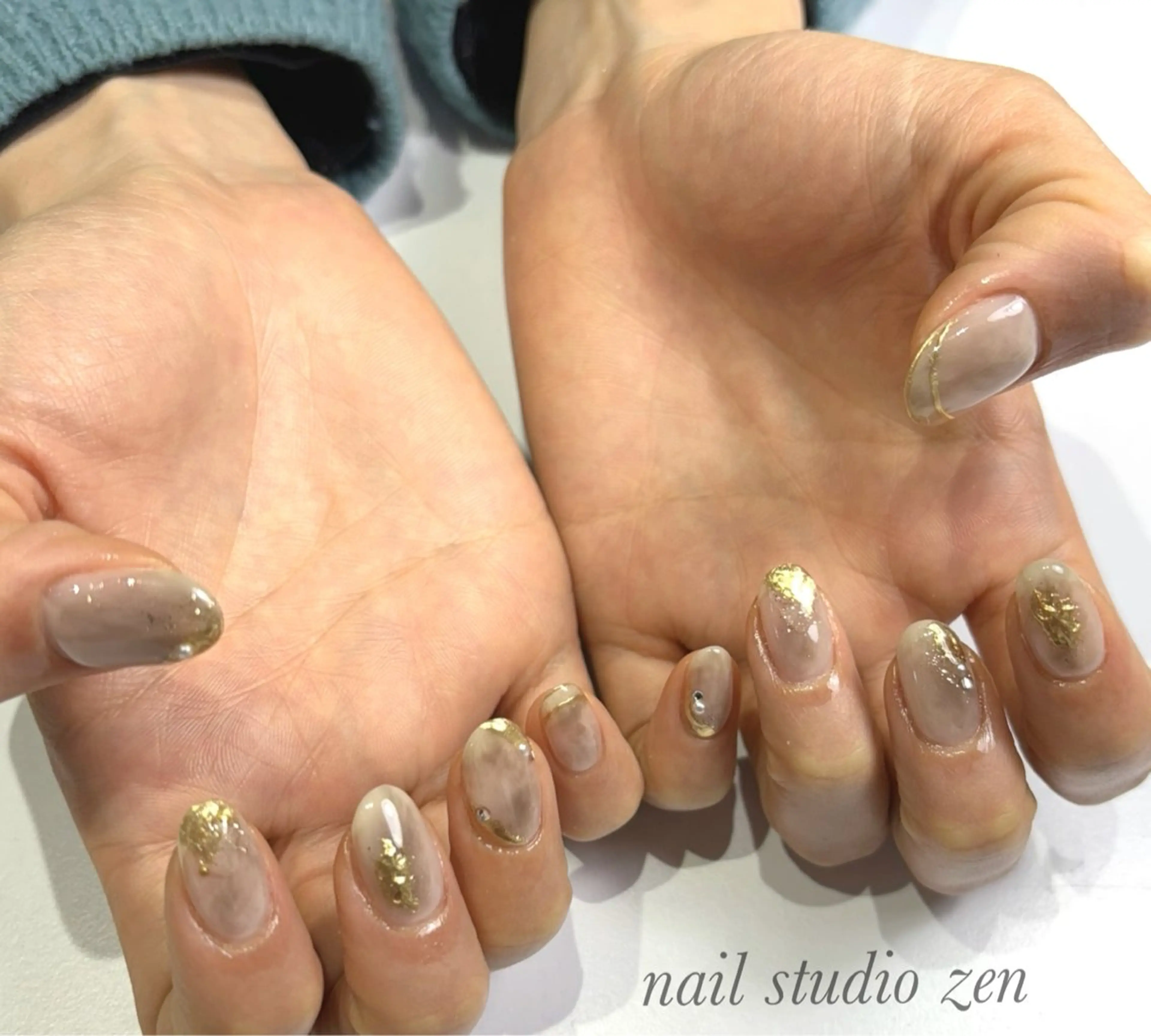ネイル ハンドネイル nail Zen mikuのネイルデザイン