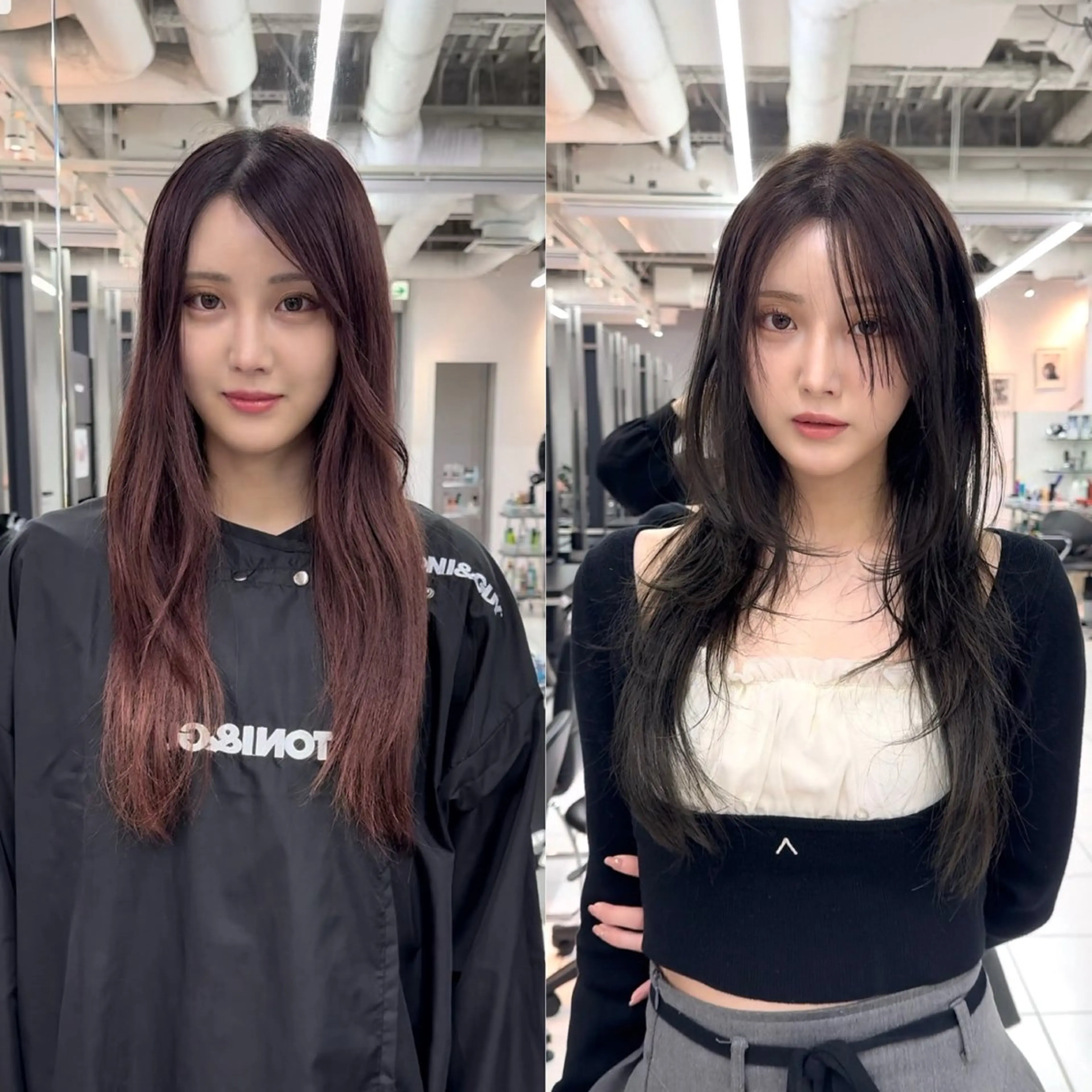ロング ミディアムレイヤー/ ロングレイヤー堀匠吾のヘアスタイル