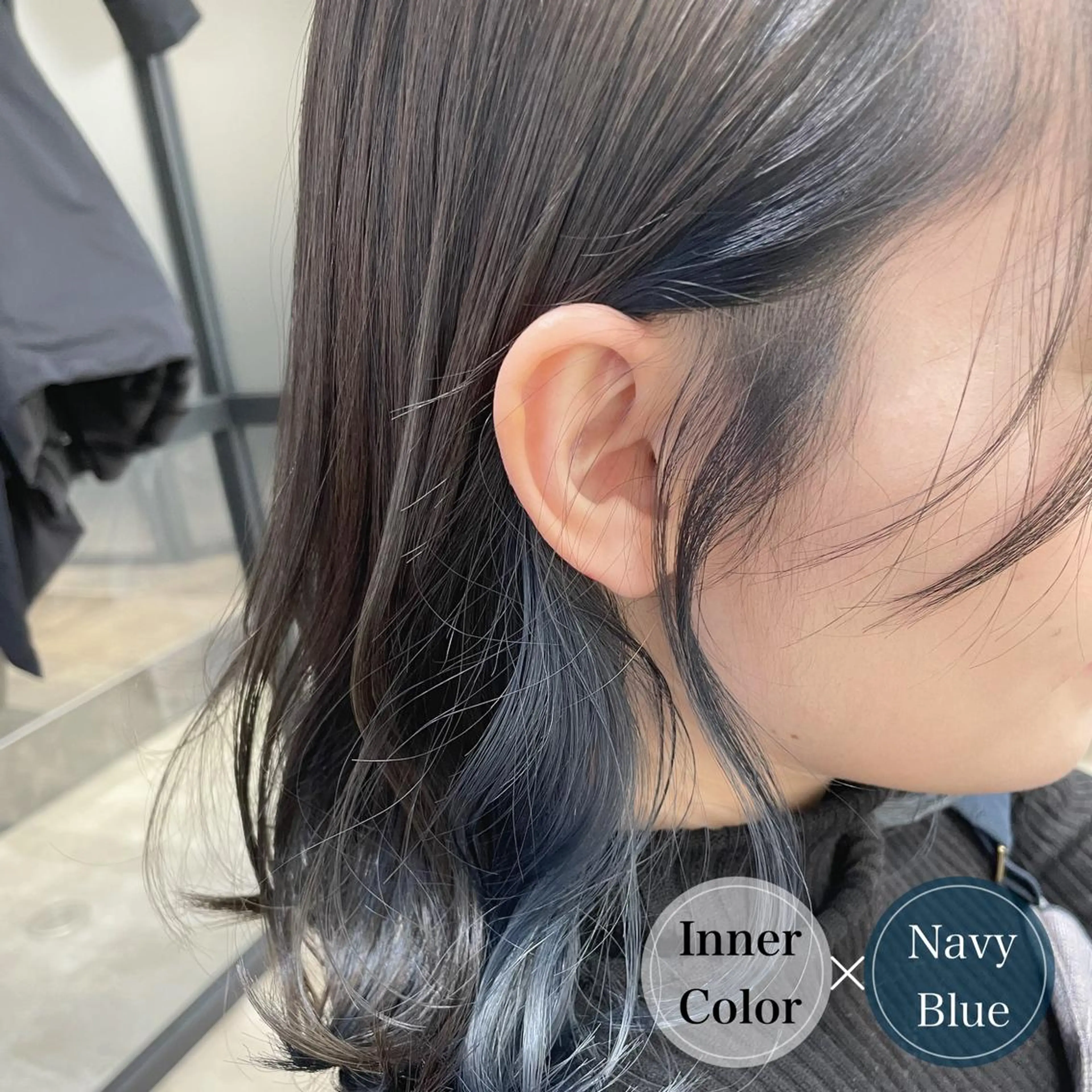 ショート カラー ブリーチ イヤリングカラー インナーカラー くせ毛 似合わせカット ショート・ボブ💫 シブヤトモヒロのヘアスタイル