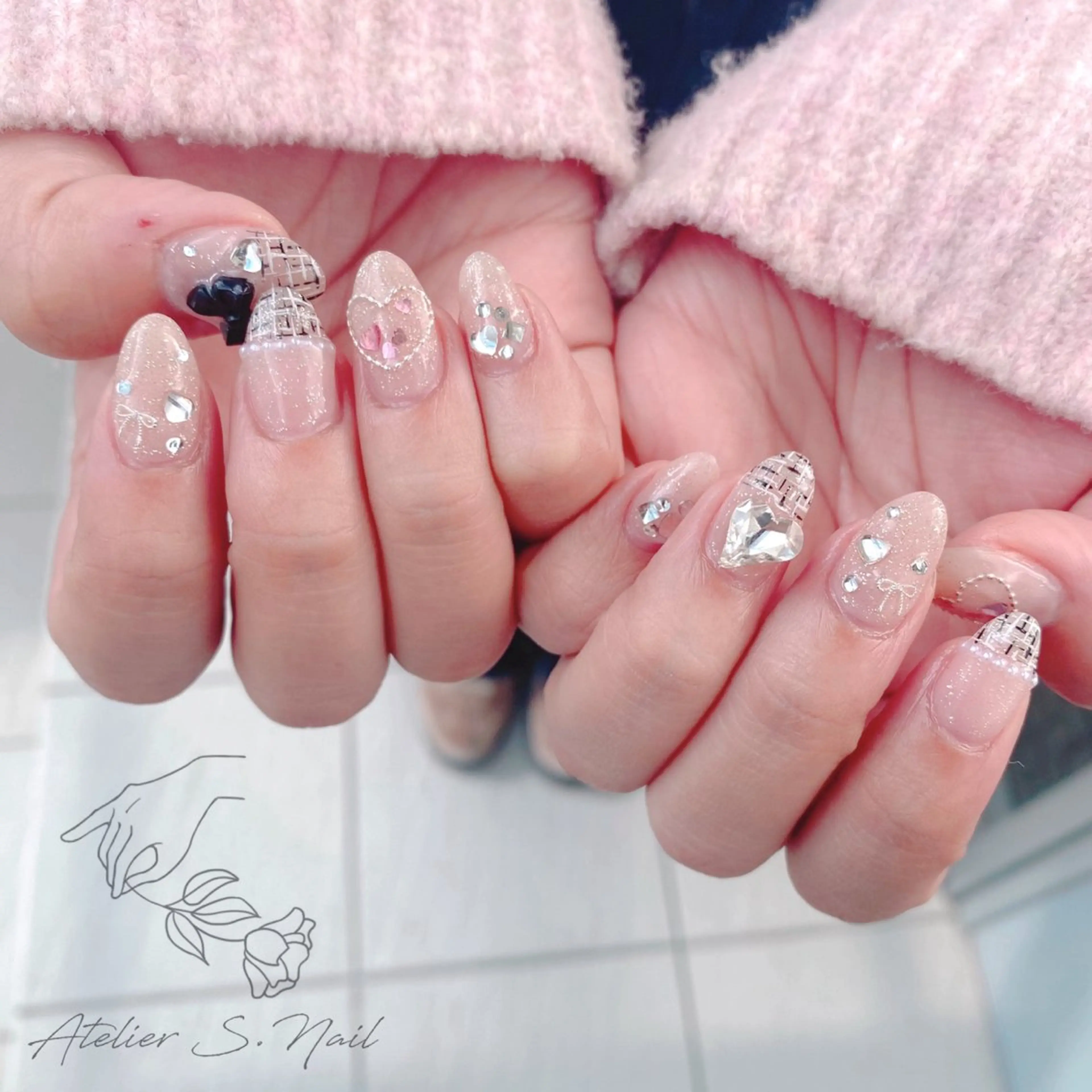 ネイル ハンドネイル Atelier S.nailのネイルデザイン
