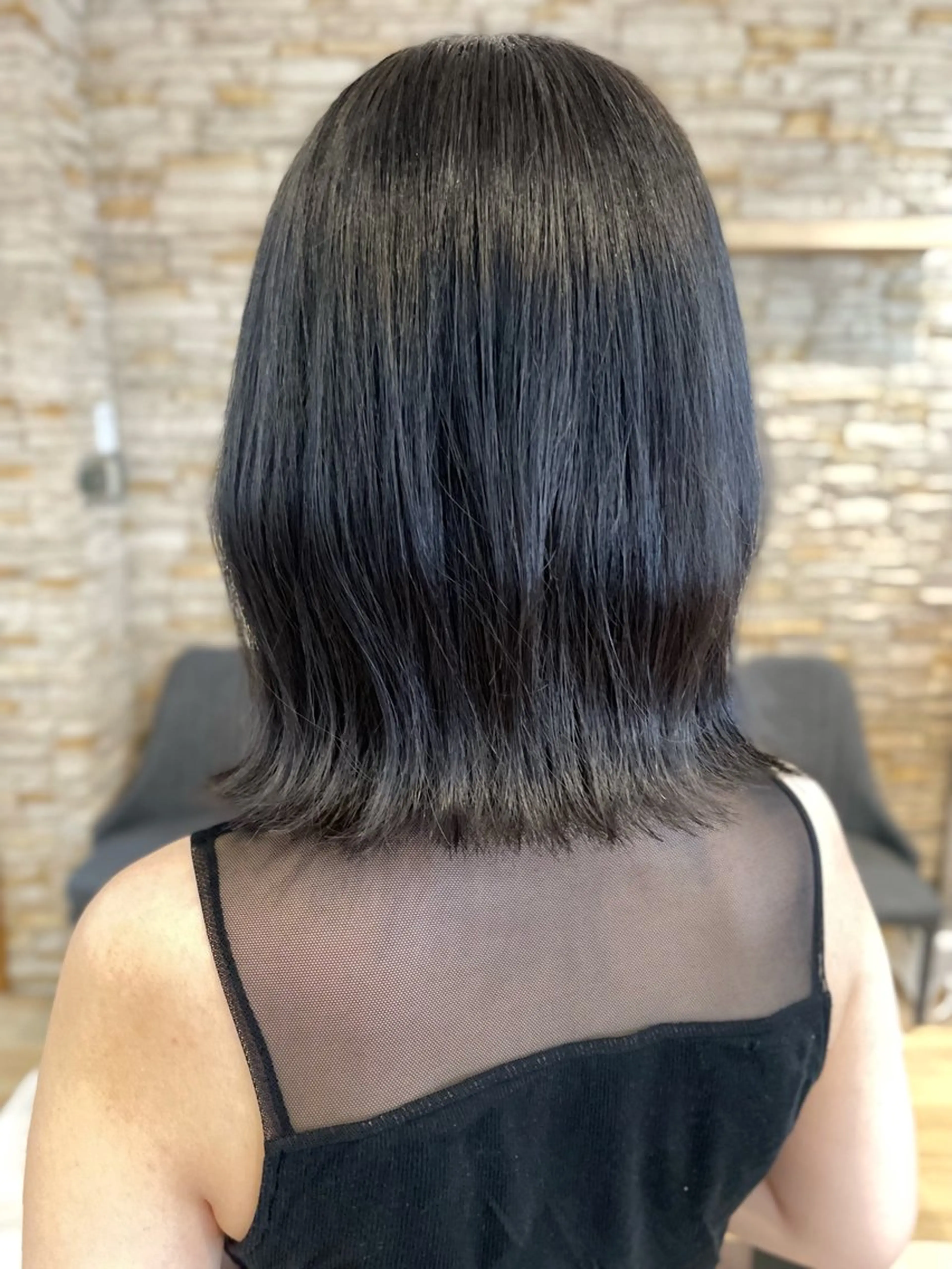 ミディアム カット ヘアカラー ブリーチ／ ダブルカラー／ＲＹＯのヘアスタイル