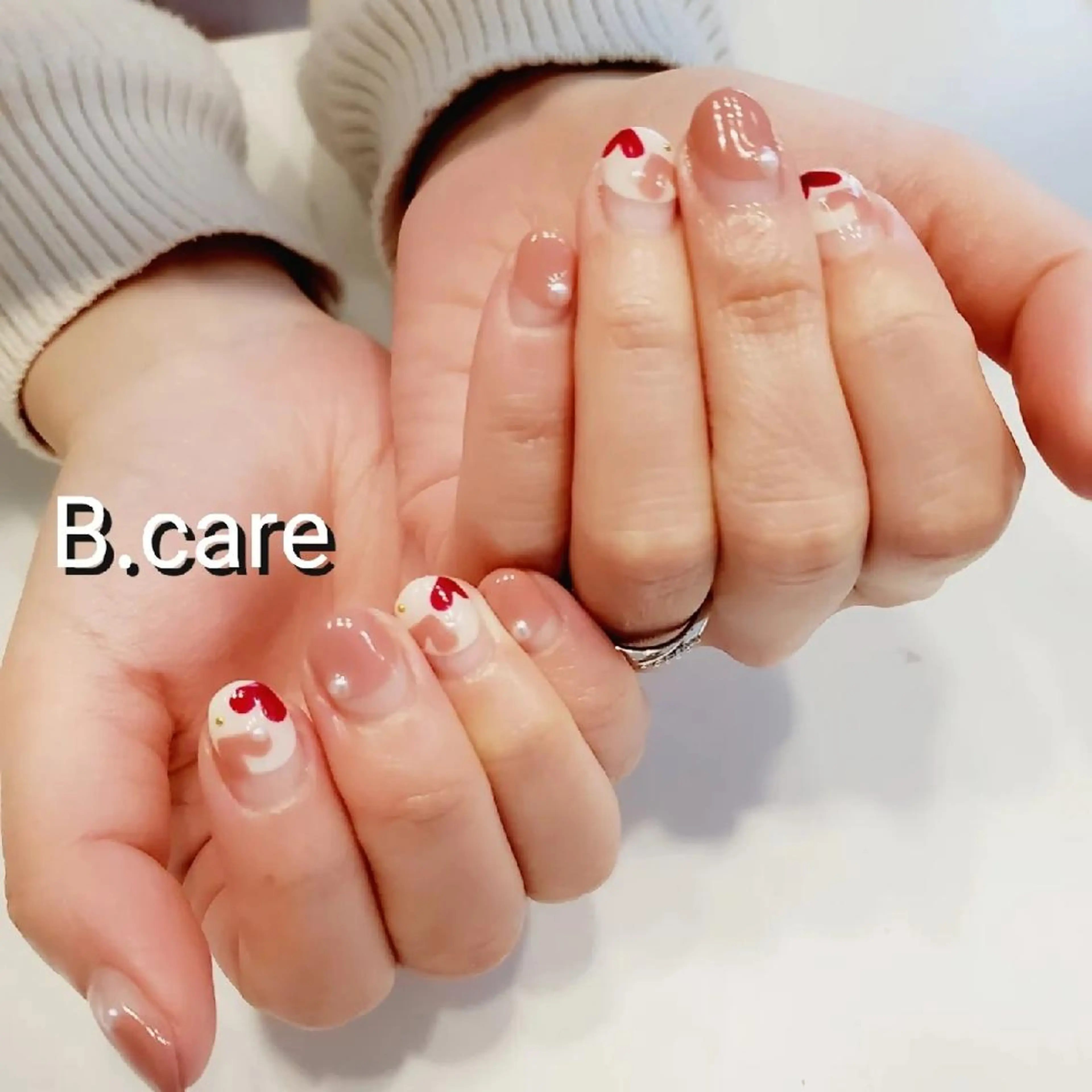 ネイル ハート B.care自由ヶ丘所属・早坂  のネイルデザイン