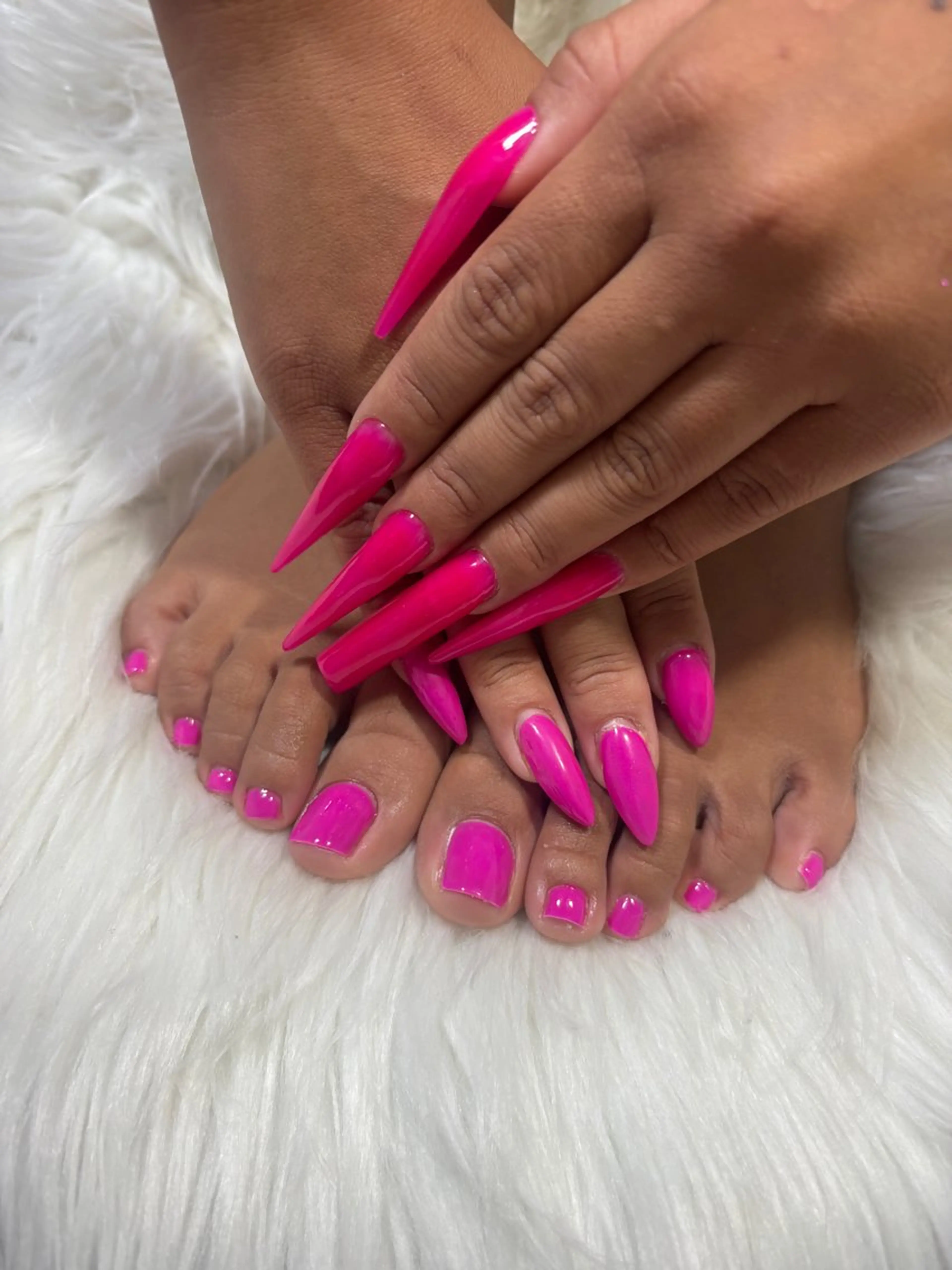 フットワンカラー💅オフありの写真