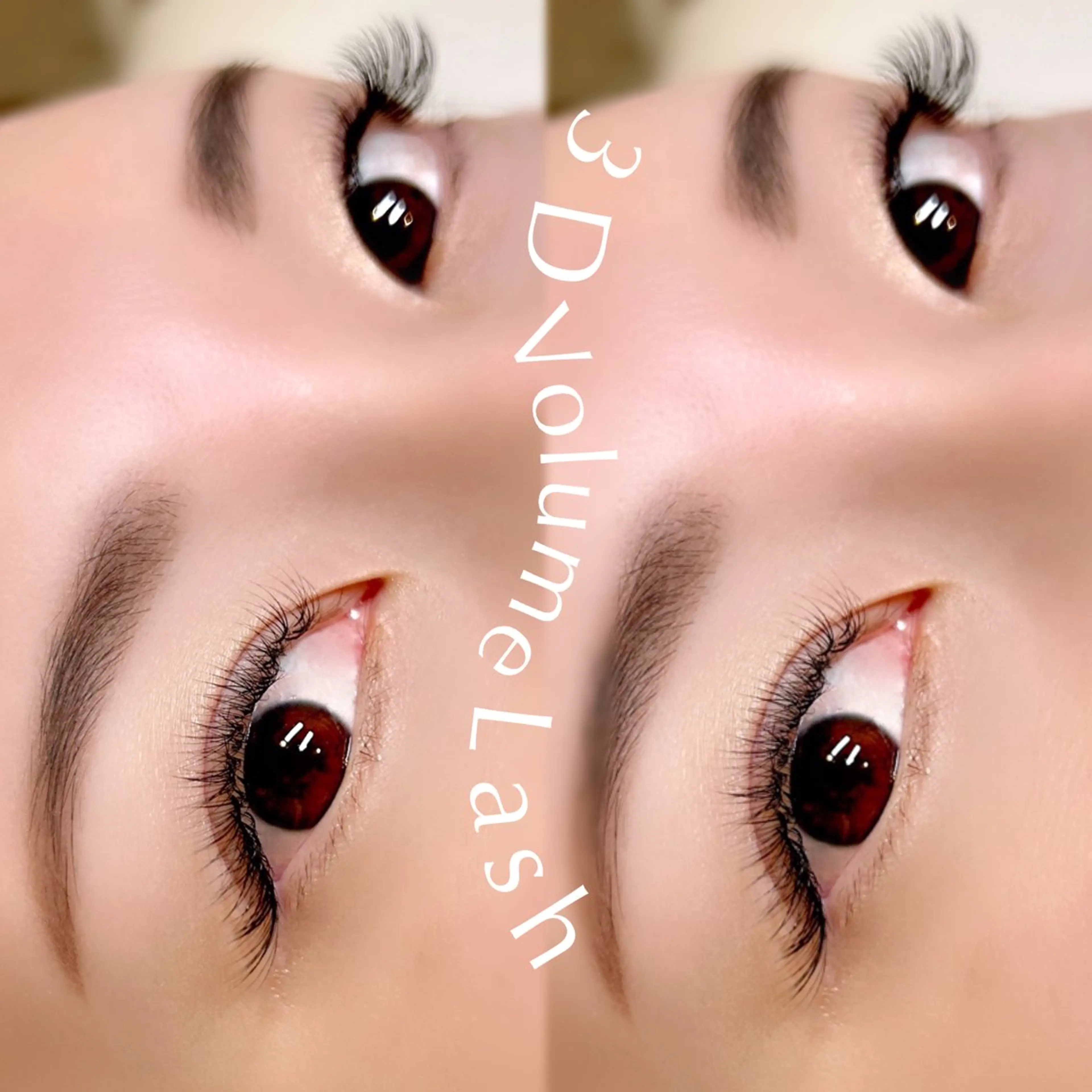 【繊細にボリュームアップ✨付けた感のあるパッチリまつげに🪽】 3Dボリュームラッシュ100束（オフ込）の写真