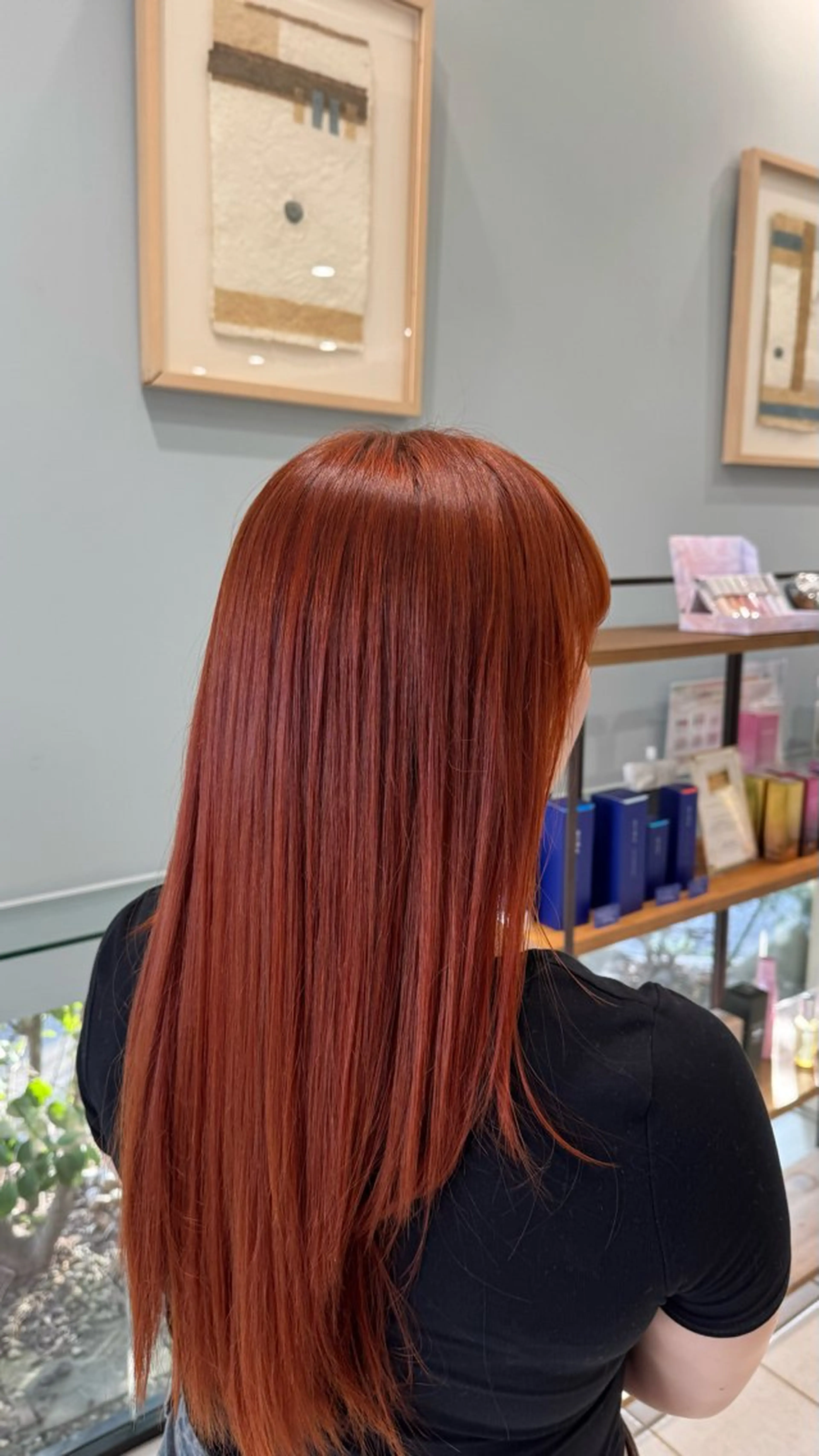 ロング カラー ヘアカラー 伴野 泰紀のヘアスタイル