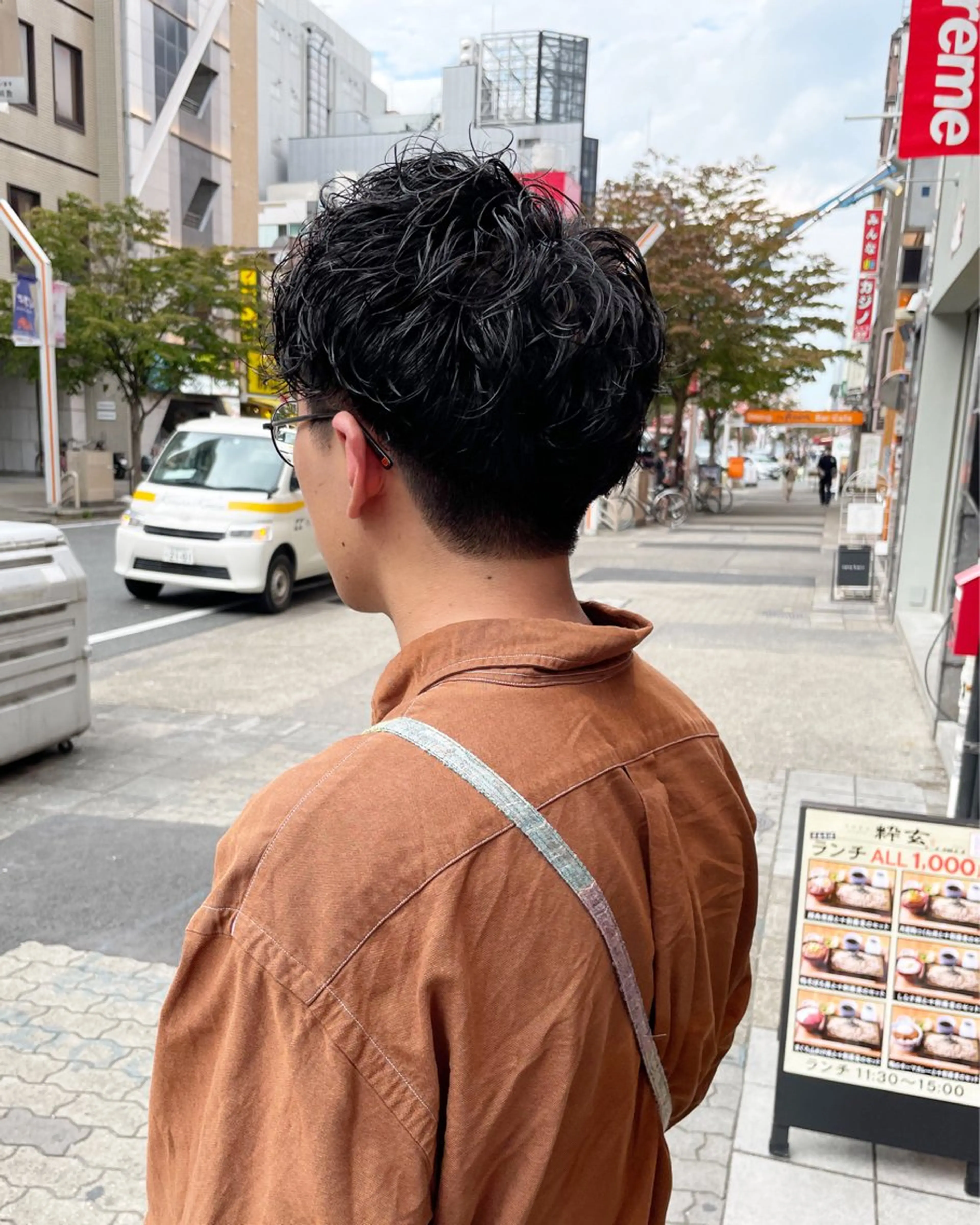 ショート パーマ メンズ 髪質改善ストレート KENTOのヘアスタイル