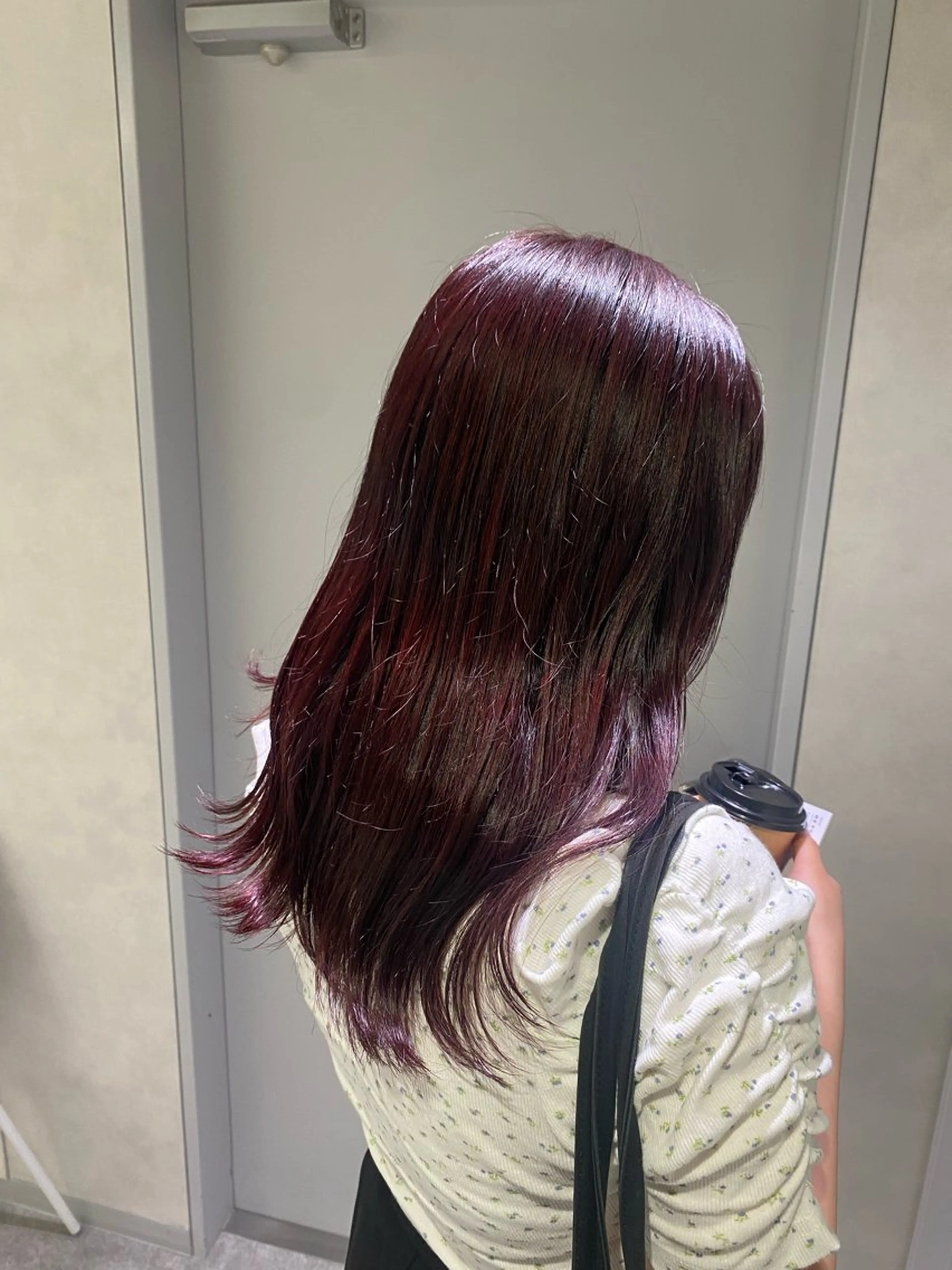 セミロング さよ 🌼西梅田美容室のヘアスタイル